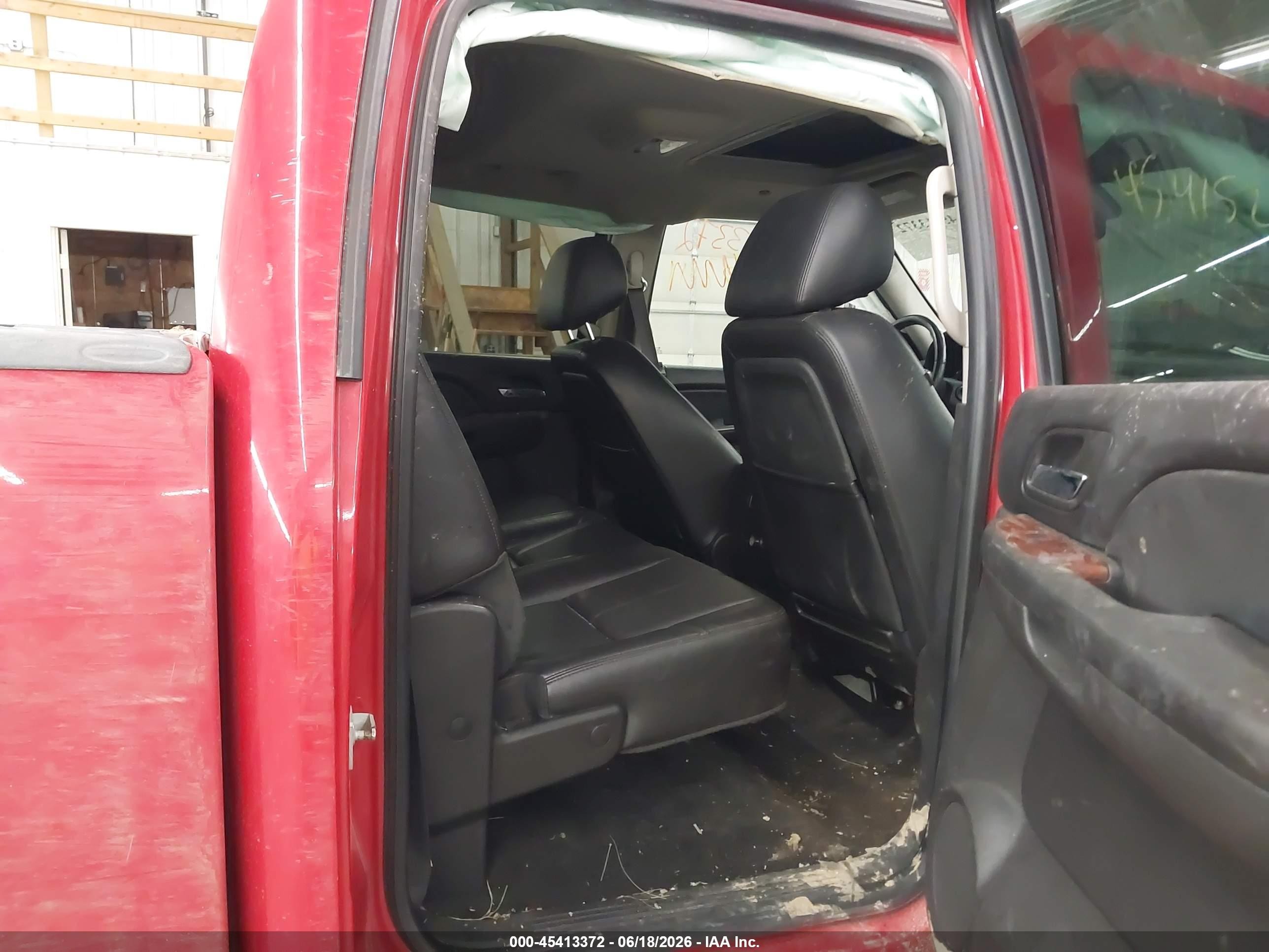 2012 Gmc Sierra 2500hd Slt Red vin: 1GT121EG8CF125811