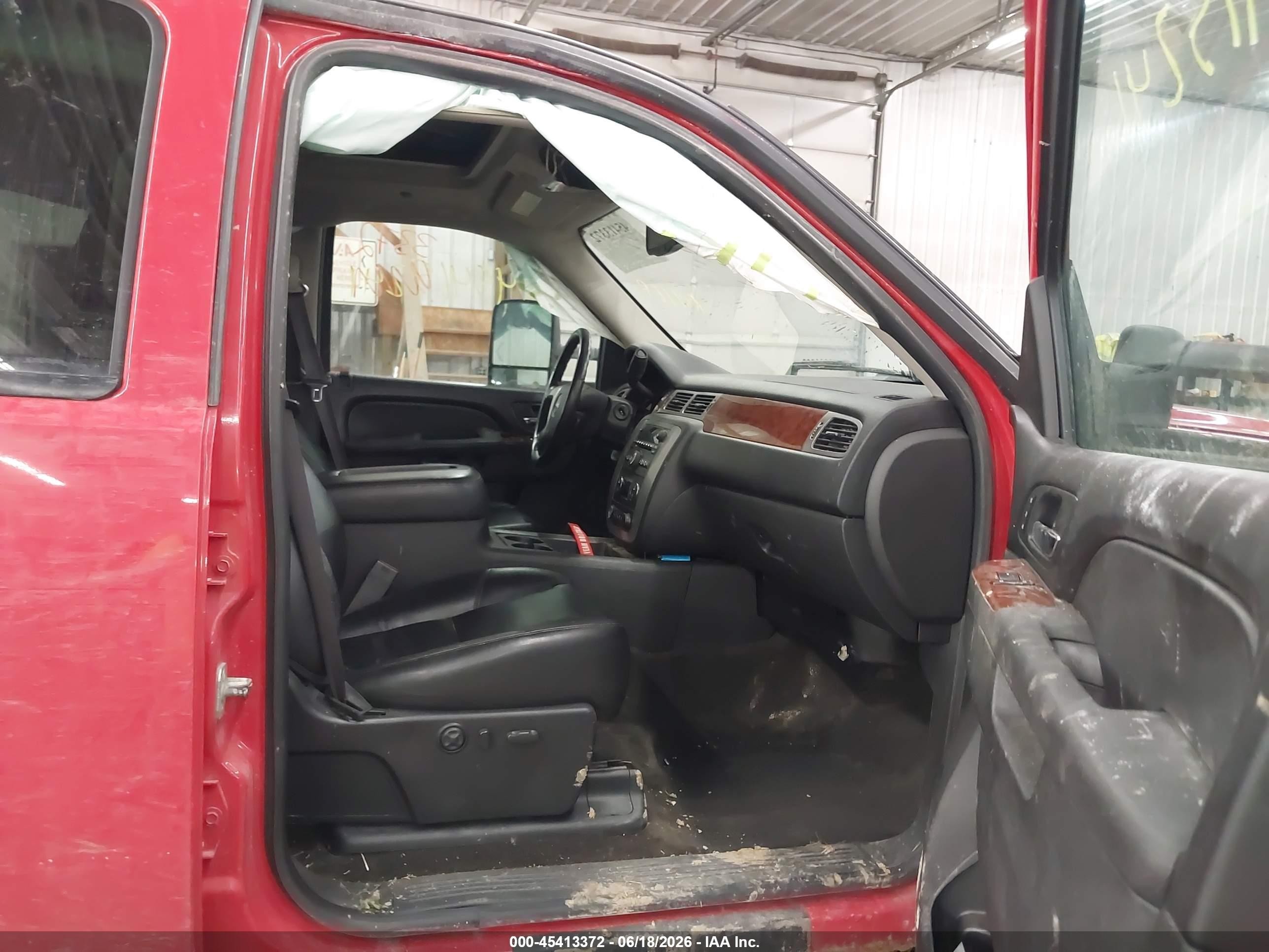 2012 Gmc Sierra 2500hd Slt Red vin: 1GT121EG8CF125811