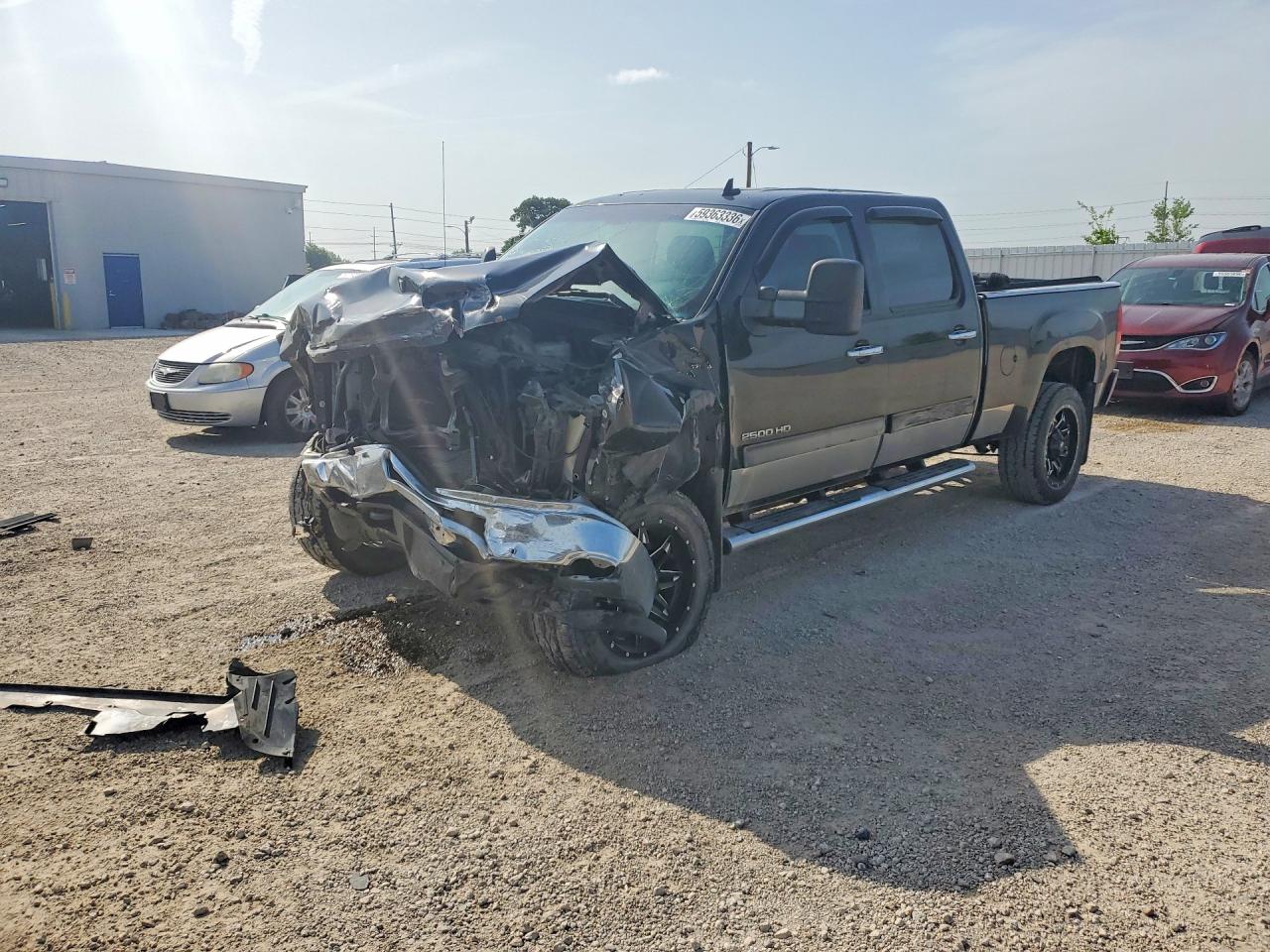 2012 Gmc Sierra K2500 Slt Black vin: 1GT121EG9CF193048
