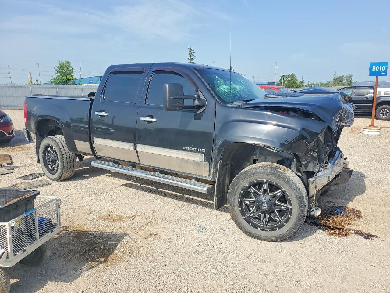 2012 Gmc Sierra K2500 Slt Black vin: 1GT121EG9CF193048