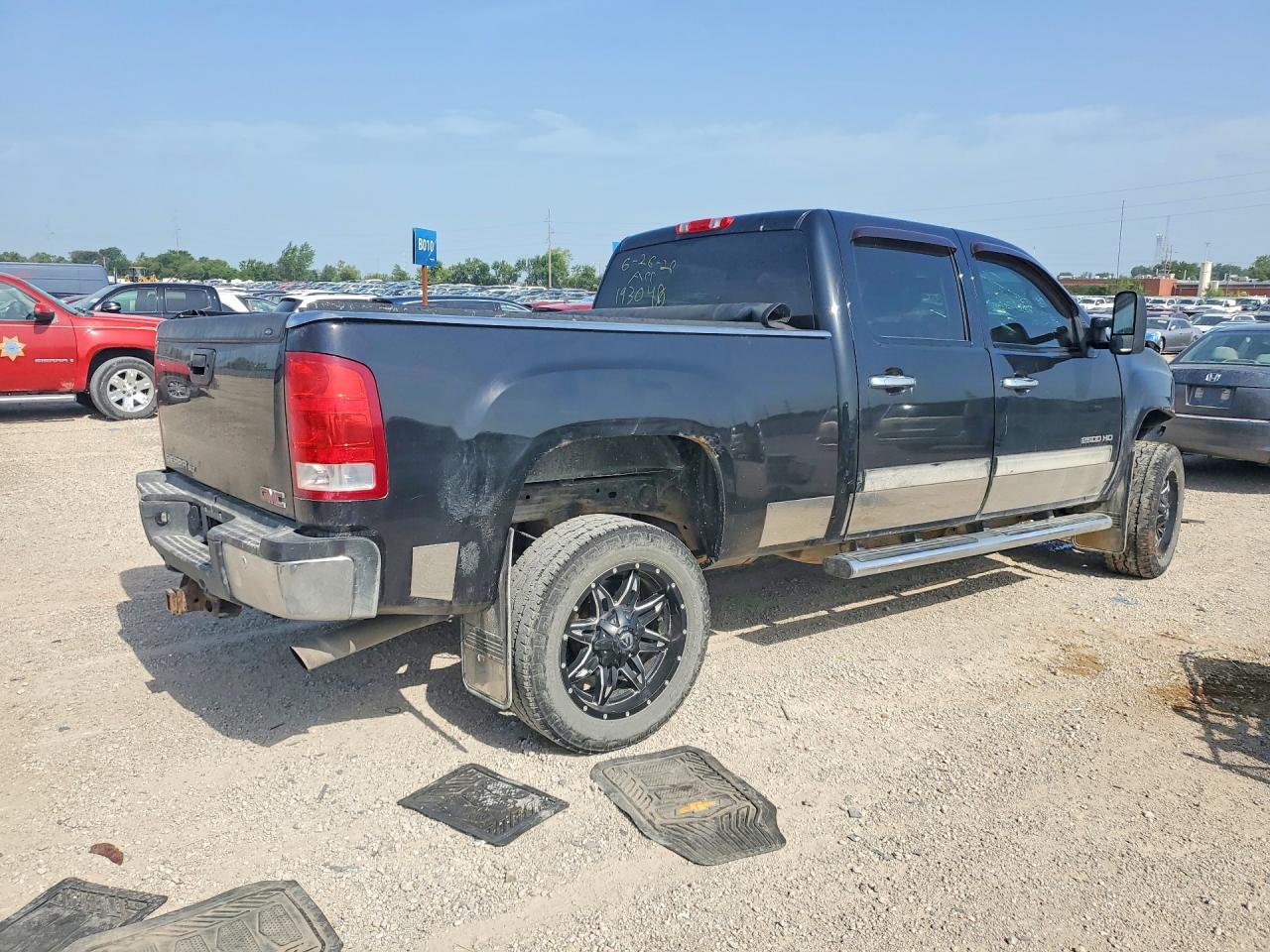 2012 Gmc Sierra K2500 Slt Black vin: 1GT121EG9CF193048