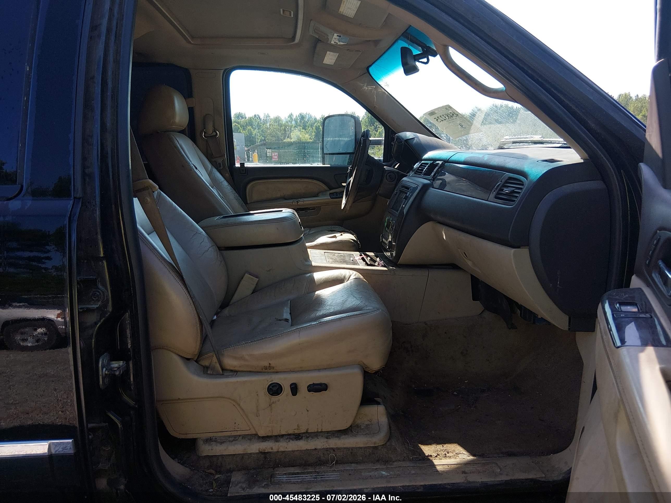 2011 Gmc Sierra 2500hd Denali Black vin: 1GT125C82BF183592