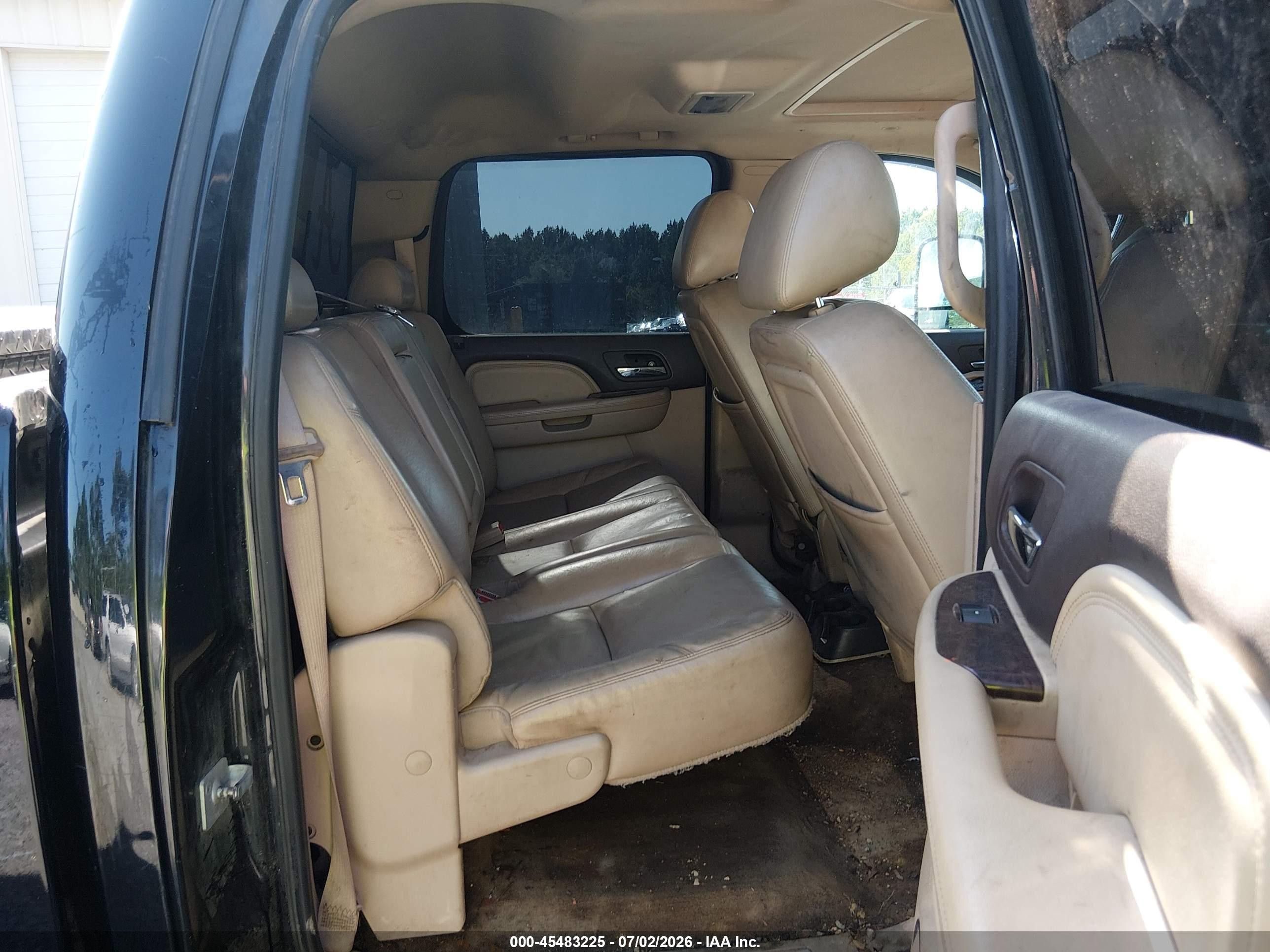 2011 Gmc Sierra 2500hd Denali Black vin: 1GT125C82BF183592