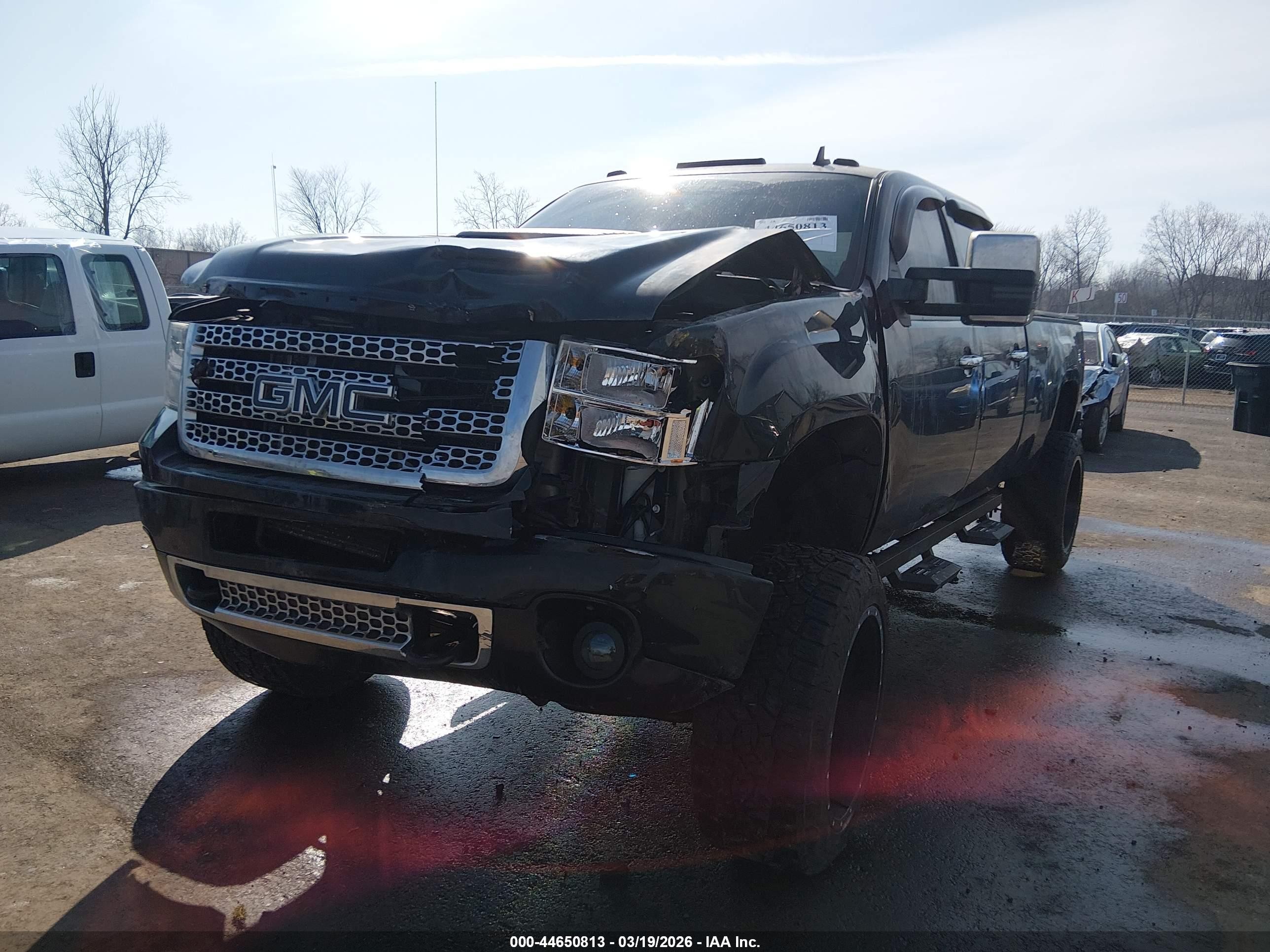 2011 Gmc Sierra 2500hd Denali Black vin: 1GT125C83BF143070