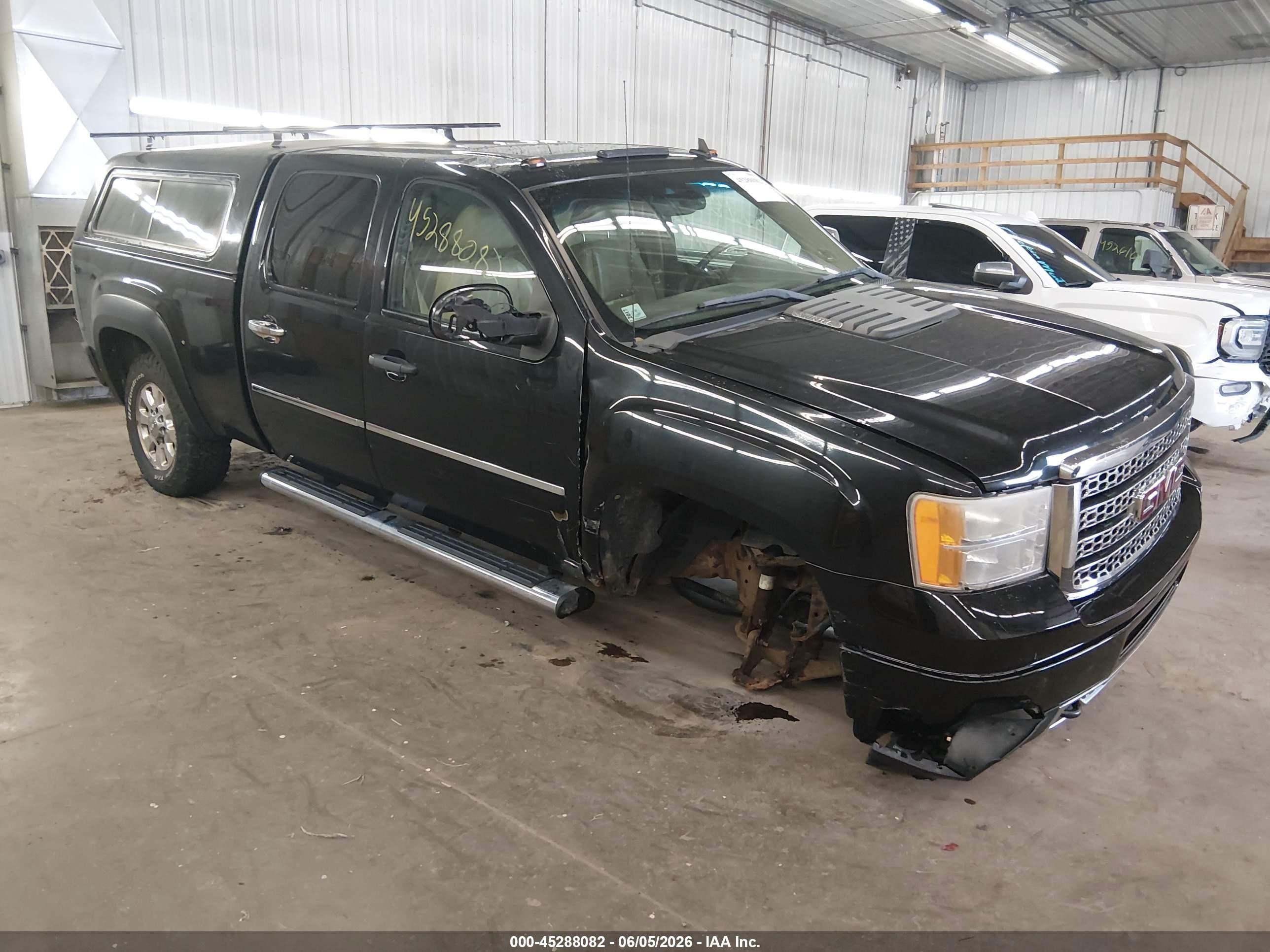 2011 Gmc Sierra 2500hd Denali Black vin: 1GT125CG3BF202139