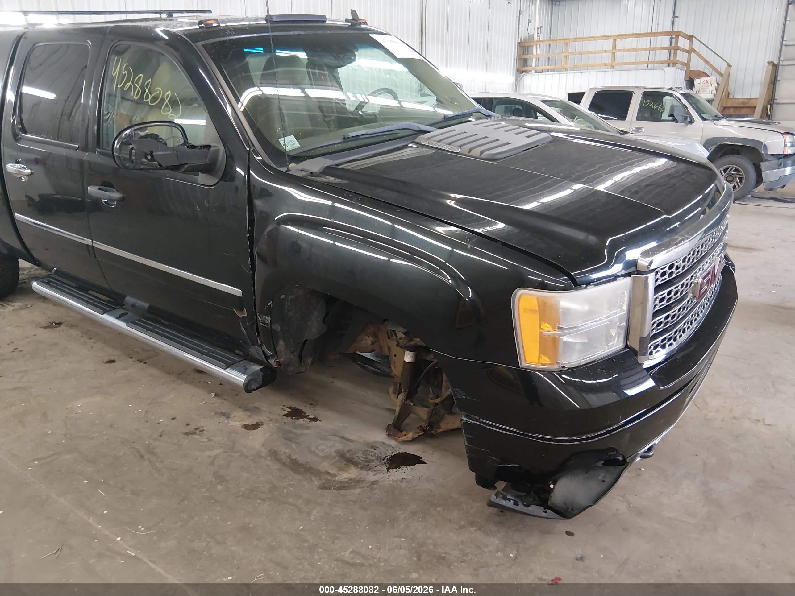 2011 Gmc Sierra 2500hd Denali Black vin: 1GT125CG3BF202139