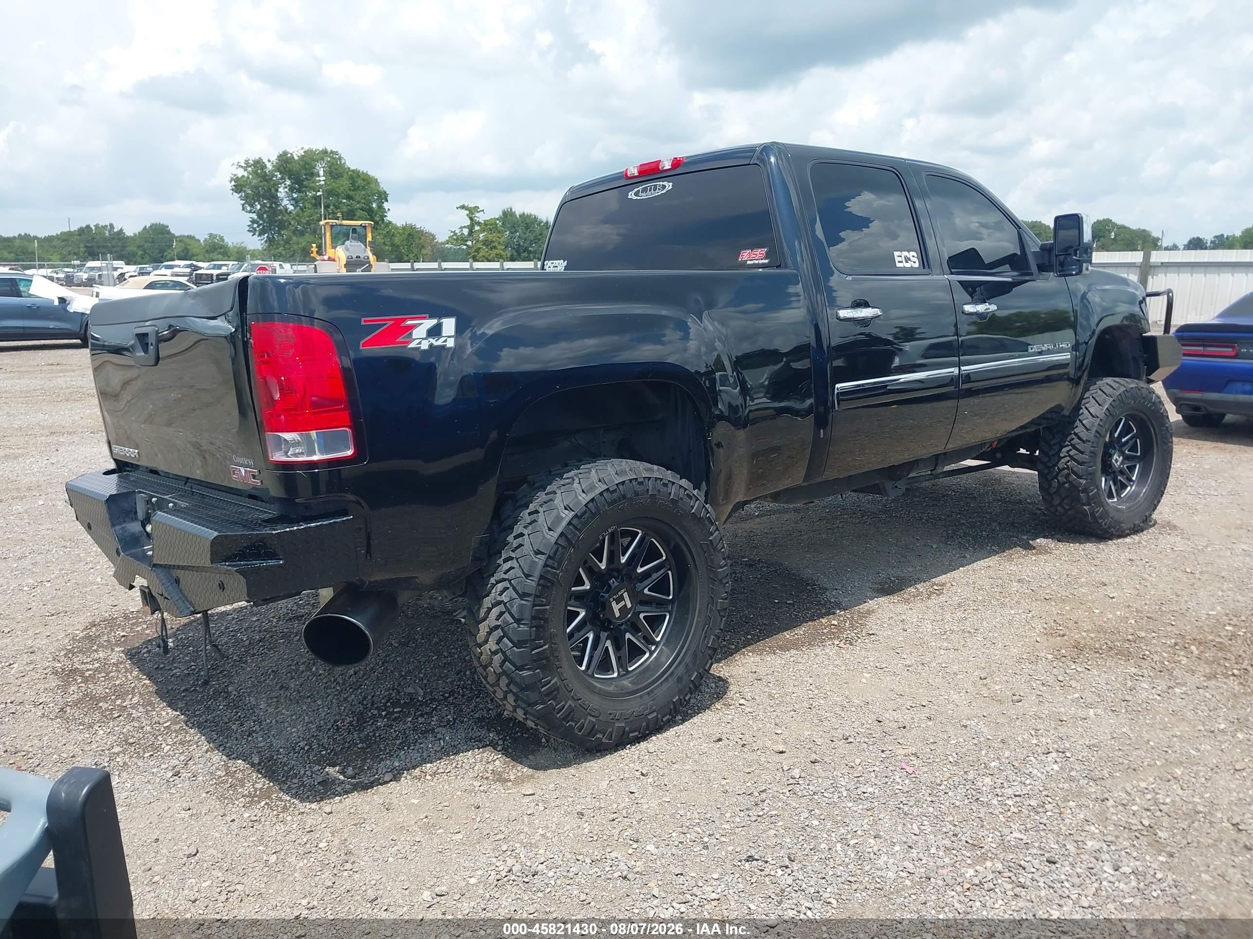 2012 Gmc Sierra 2500hd Denali Blue vin: 1GT125E80CF150895