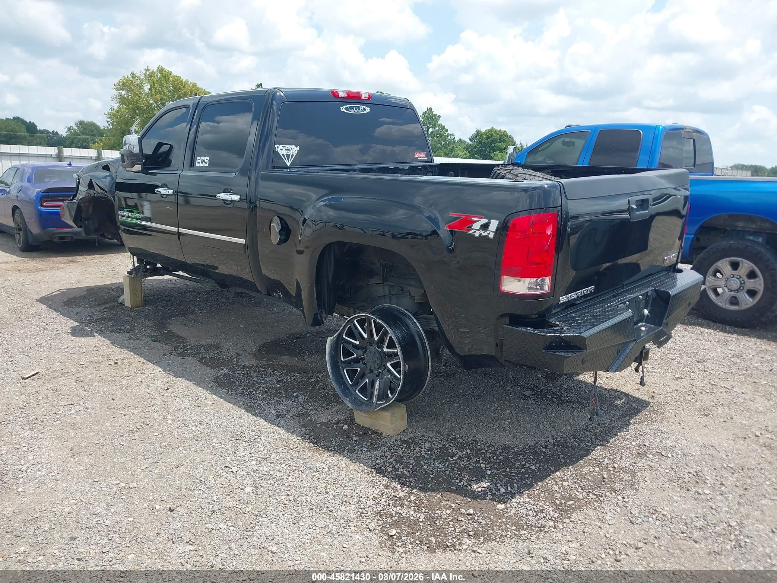 2012 Gmc Sierra 2500hd Denali Blue vin: 1GT125E80CF150895