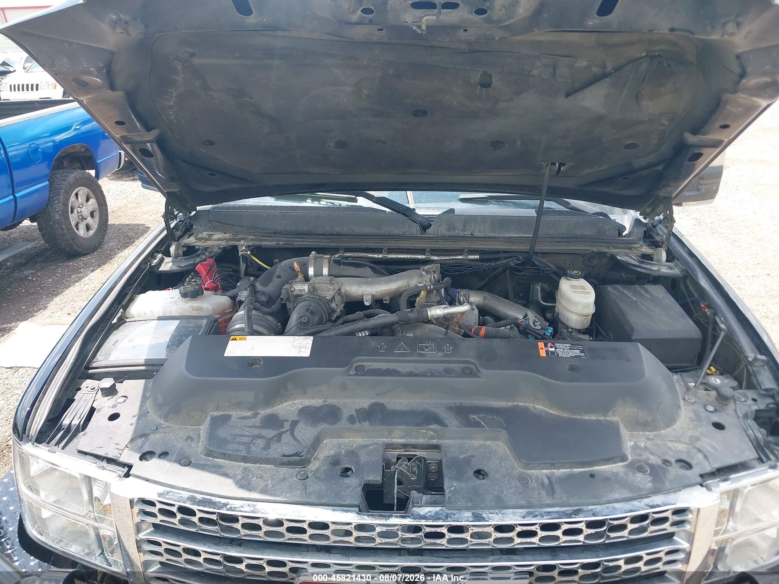 2012 Gmc Sierra 2500hd Denali Blue vin: 1GT125E80CF150895