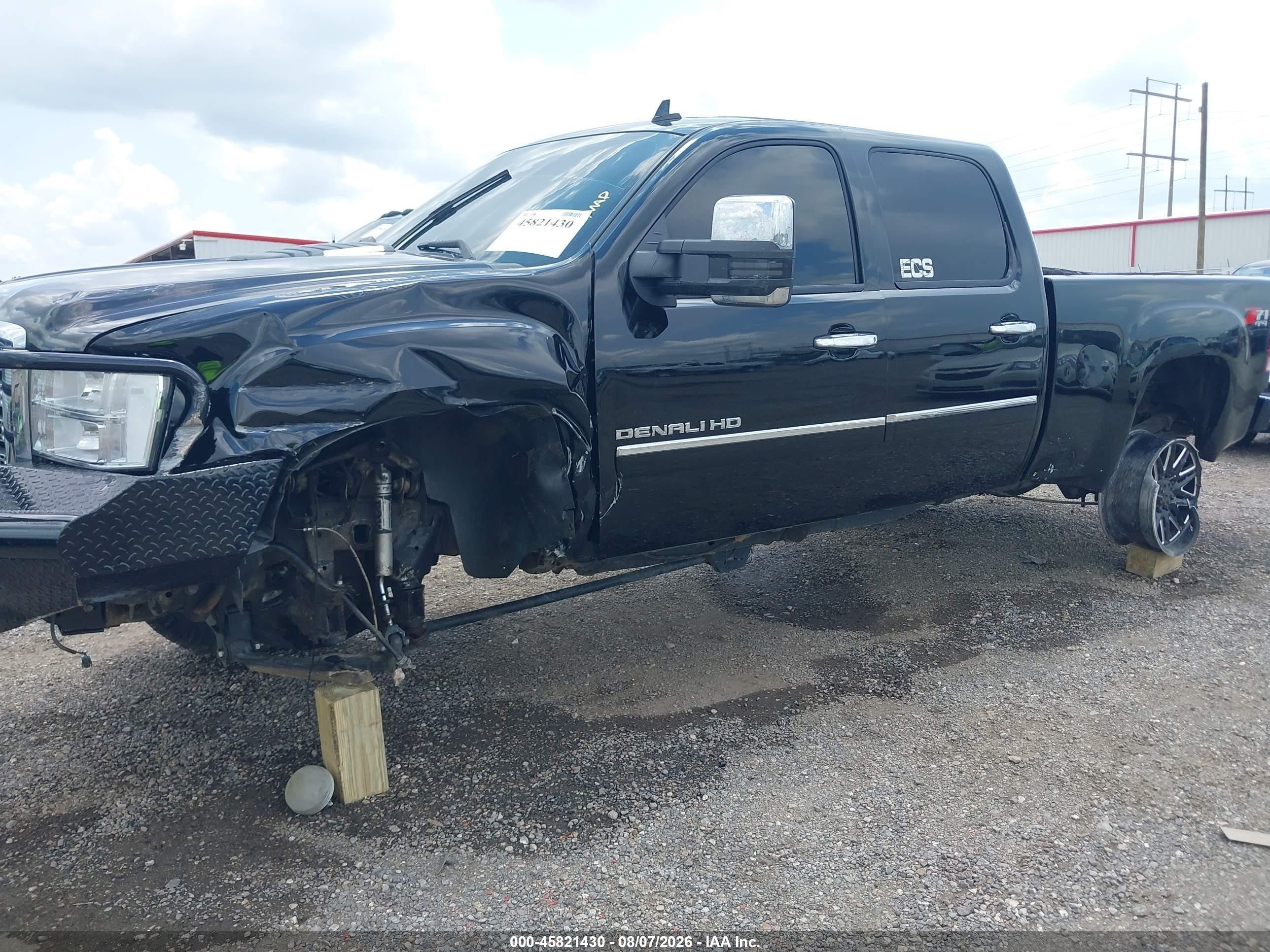 2012 Gmc Sierra 2500hd Denali Blue vin: 1GT125E80CF150895