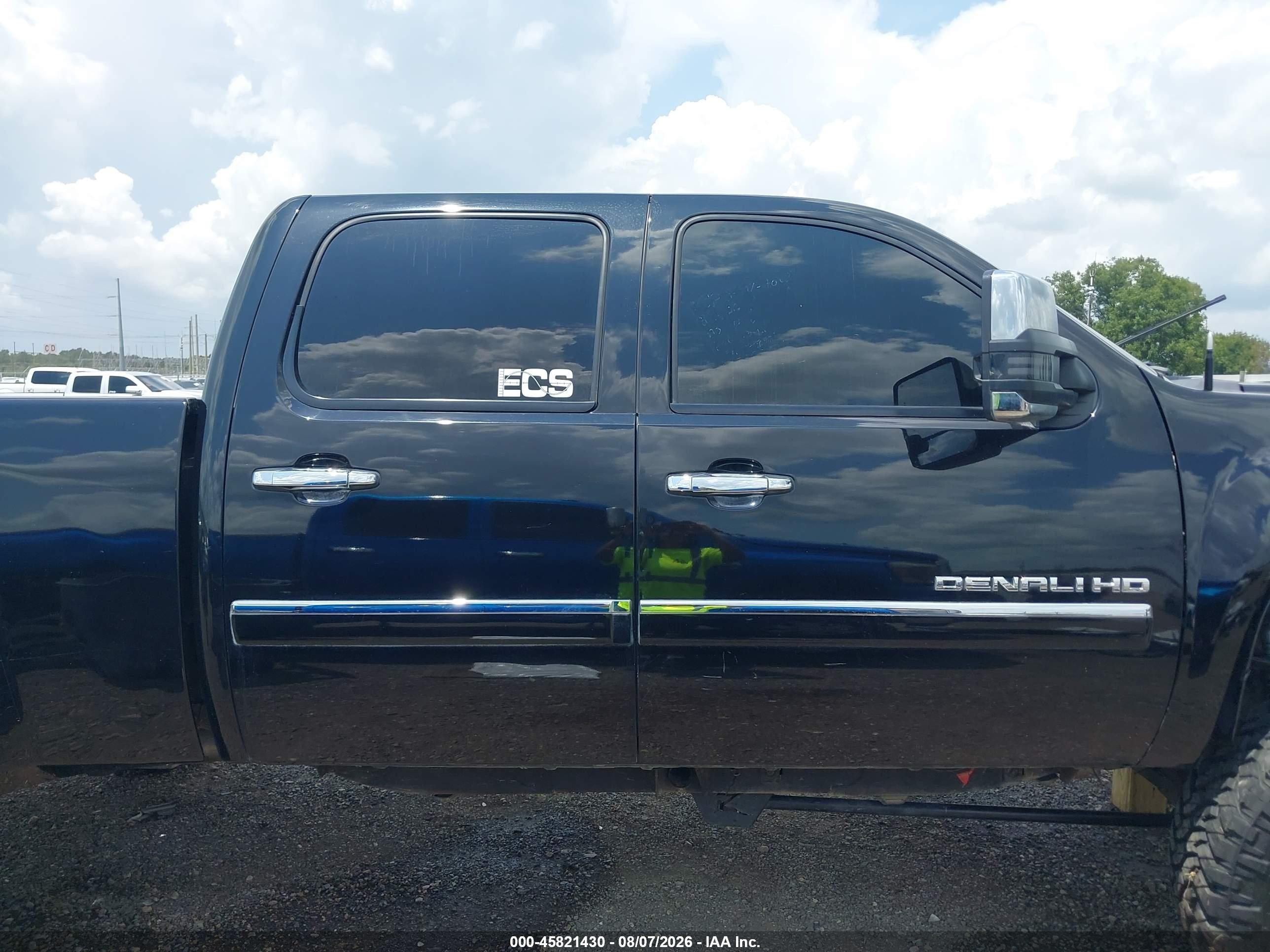 2012 Gmc Sierra 2500hd Denali Blue vin: 1GT125E80CF150895