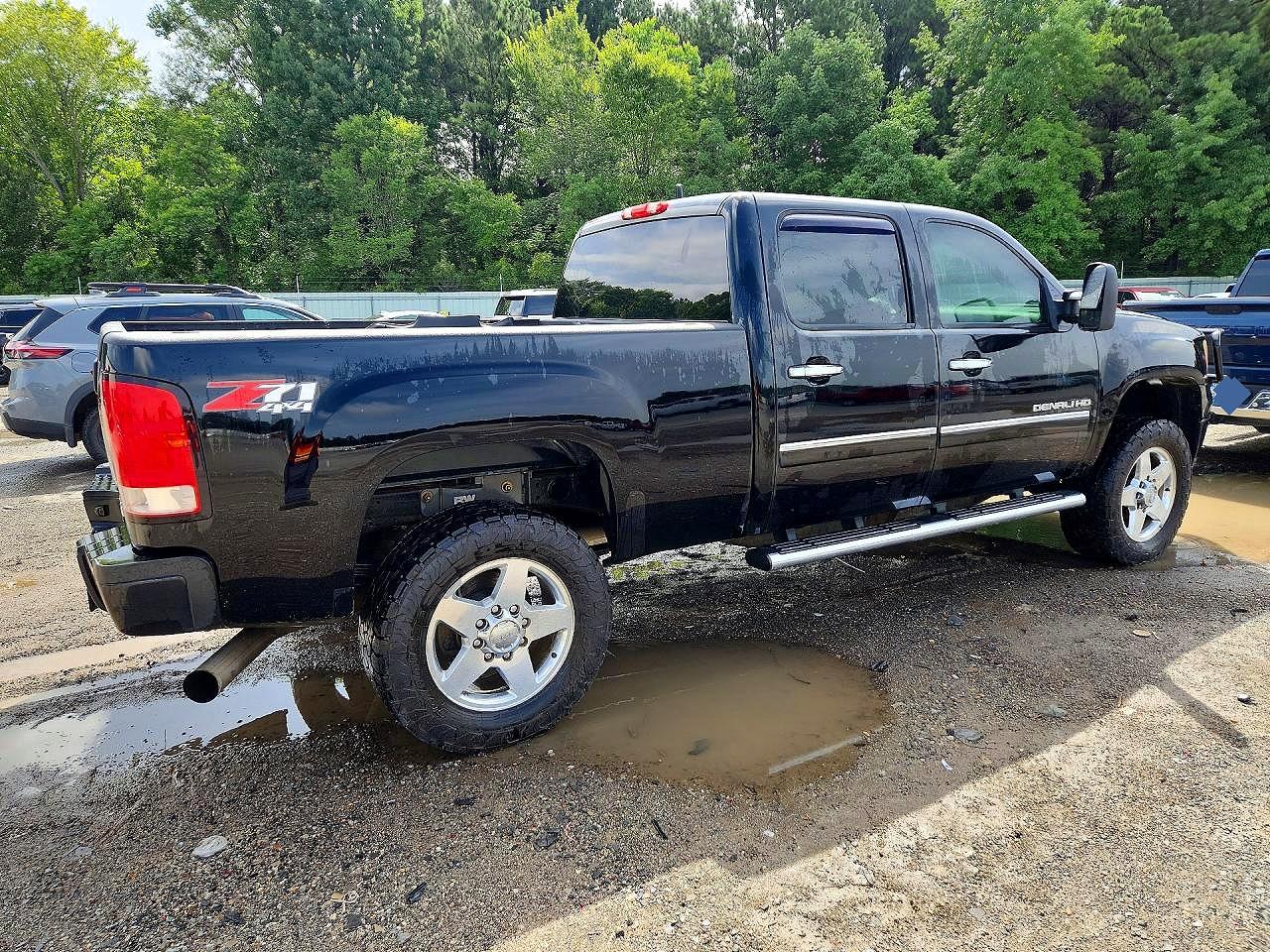 2012 Gmc Sierra K2500 Denali Черный vin: 1GT125E84CF107502