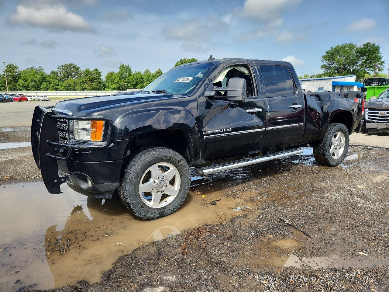 2012 Gmc Sierra K2500 Denali Черный vin: 1GT125E84CF107502
