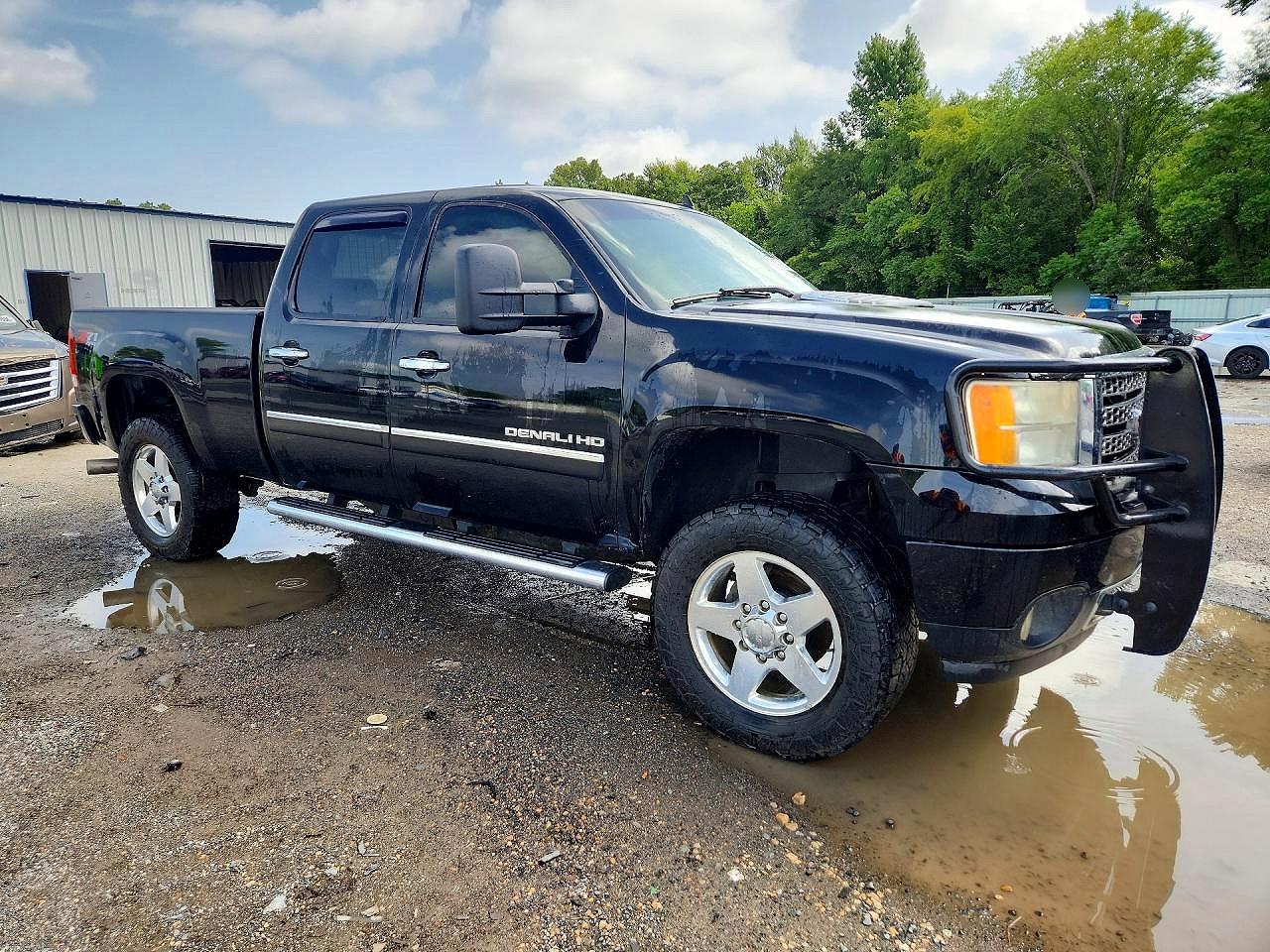 2012 Gmc Sierra K2500 Denali Черный vin: 1GT125E84CF107502