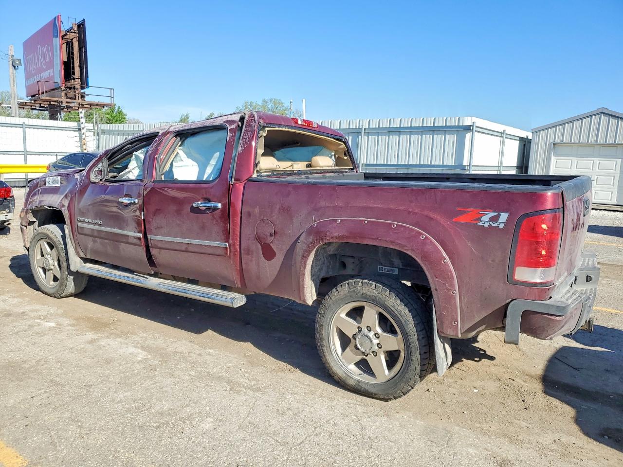 2013 Gmc Sierra K2500 Denali Burgundy vin: 1GT125E84DF211280