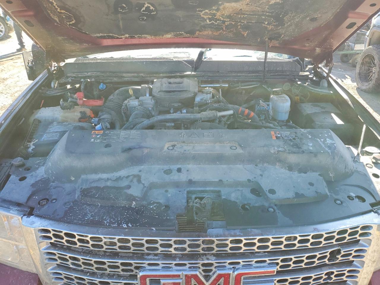2013 Gmc Sierra K2500 Denali Burgundy vin: 1GT125E84DF211280