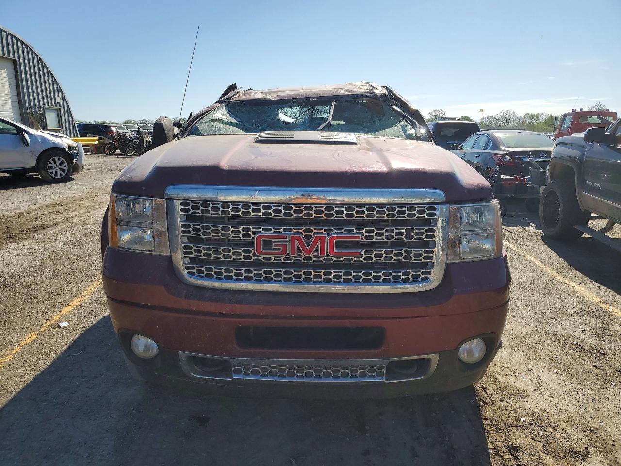 2013 Gmc Sierra K2500 Denali Burgundy vin: 1GT125E84DF211280