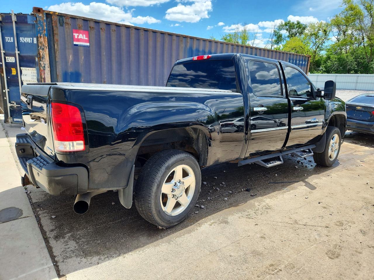 2012 Gmc Sierra K2500 Denali Black vin: 1GT125E89CF183524