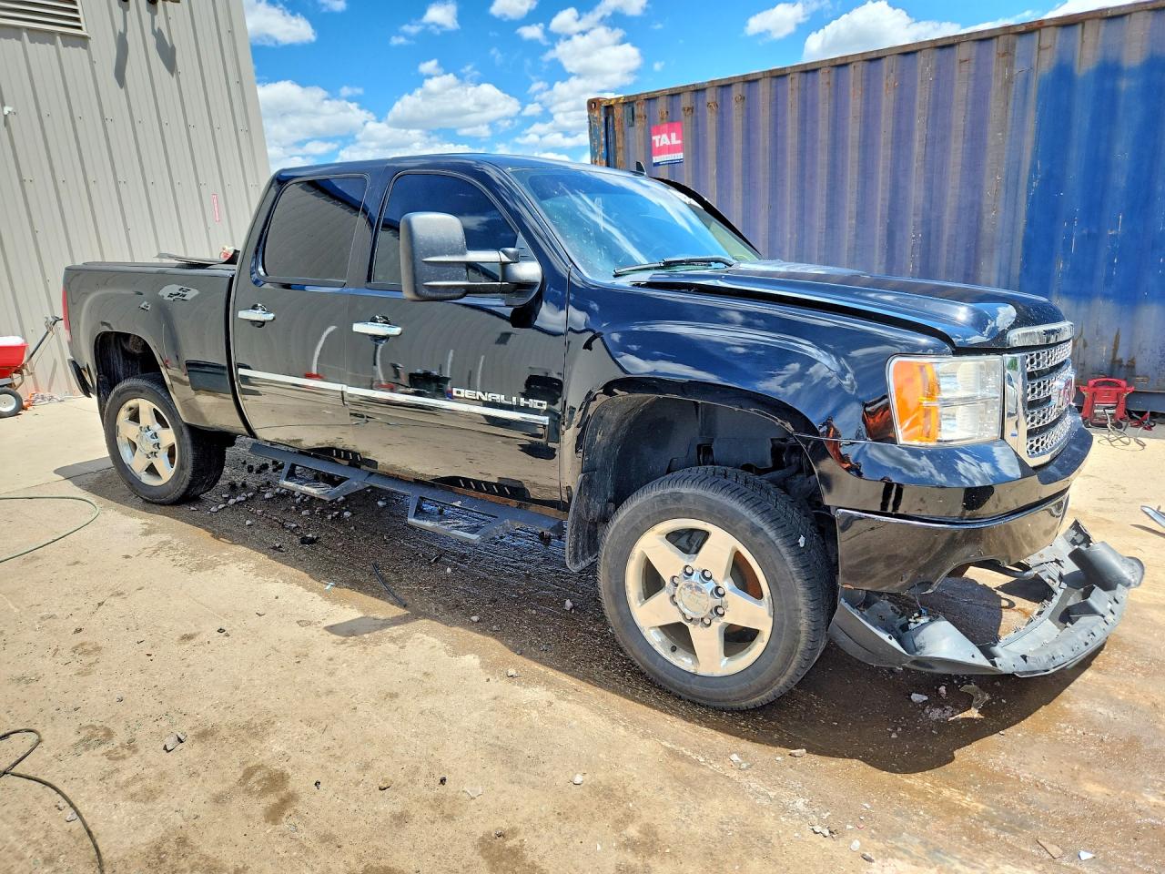 2012 Gmc Sierra K2500 Denali Black vin: 1GT125E89CF183524