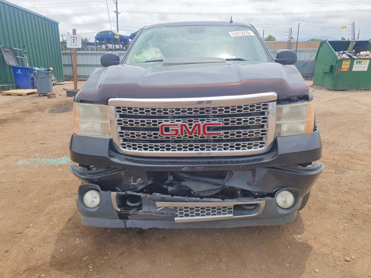 2014 Gmc Sierra K2500 Denali Черный vin: 1GT125E89EF136643