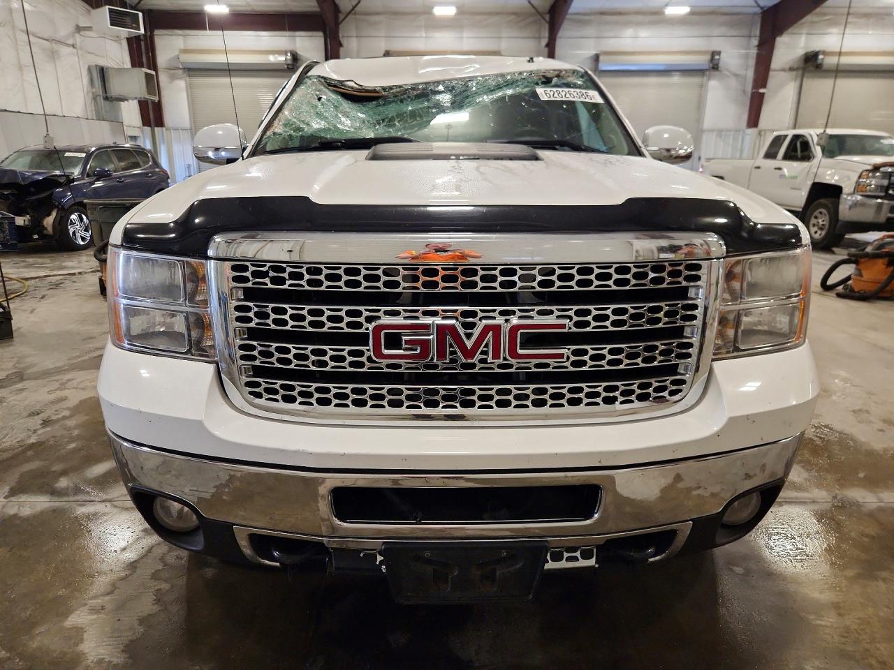 2012 Gmc Sierra K2500 Denali White vin: 1GT125EG1CF169656