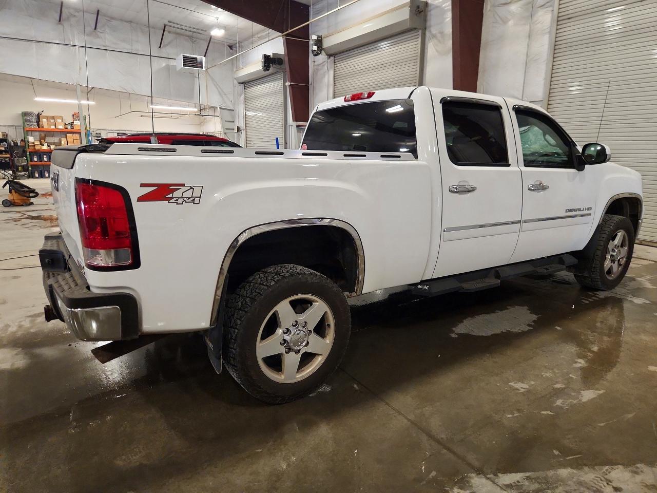 2012 Gmc Sierra K2500 Denali White vin: 1GT125EG1CF169656