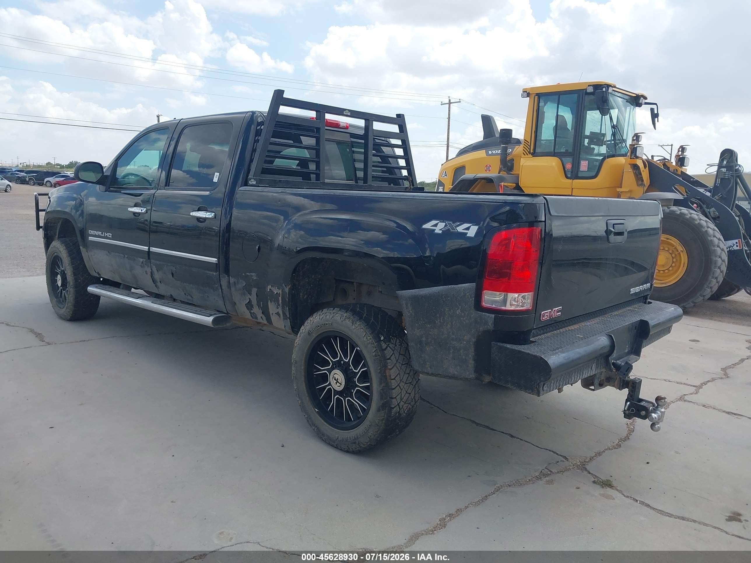 2012 Gmc Sierra 2500hd Denali Black vin: 1GT125EG3CF192050