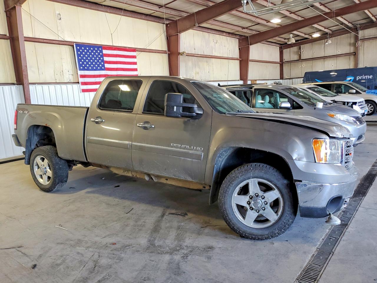 2013 Gmc Sierra K2500 Denali Желто-коричневый vin: 1GT125EG4DF102793