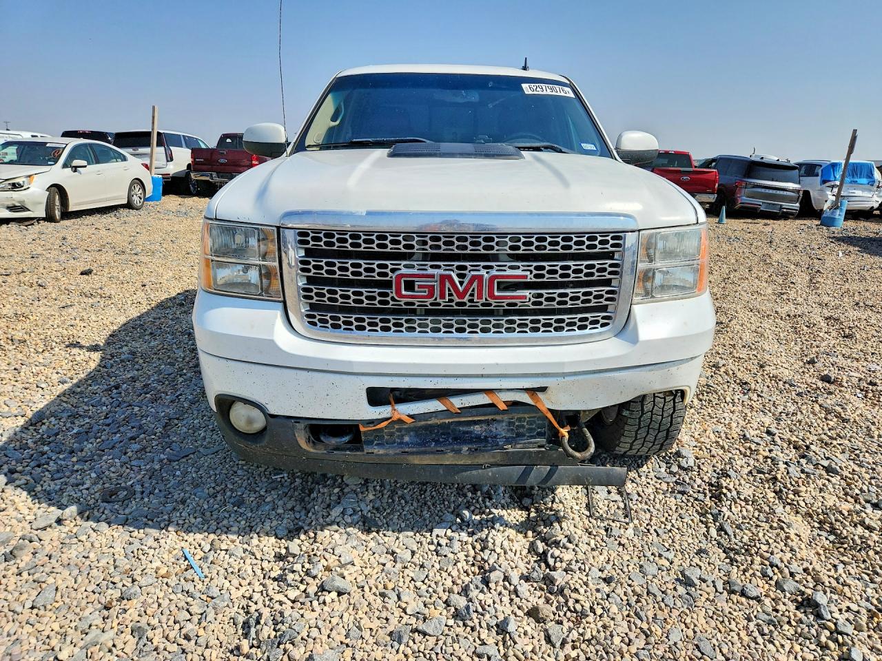 2014 Gmc Sierra K2500 Denali Белый vin: 1GT125EG5EF172594