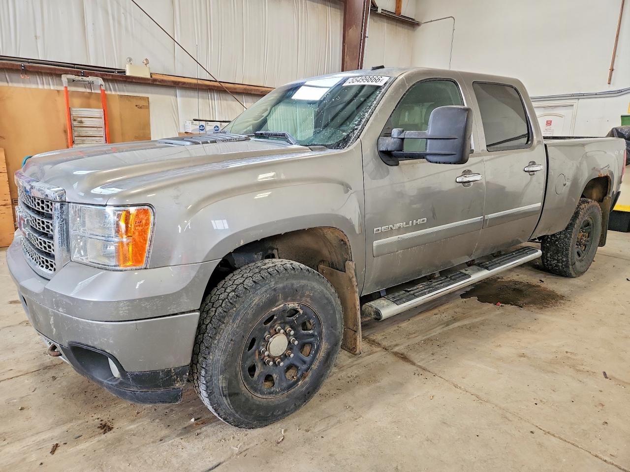 2012 Gmc Sierra K2500 Denali Gray vin: 1GT125EG6CF158202