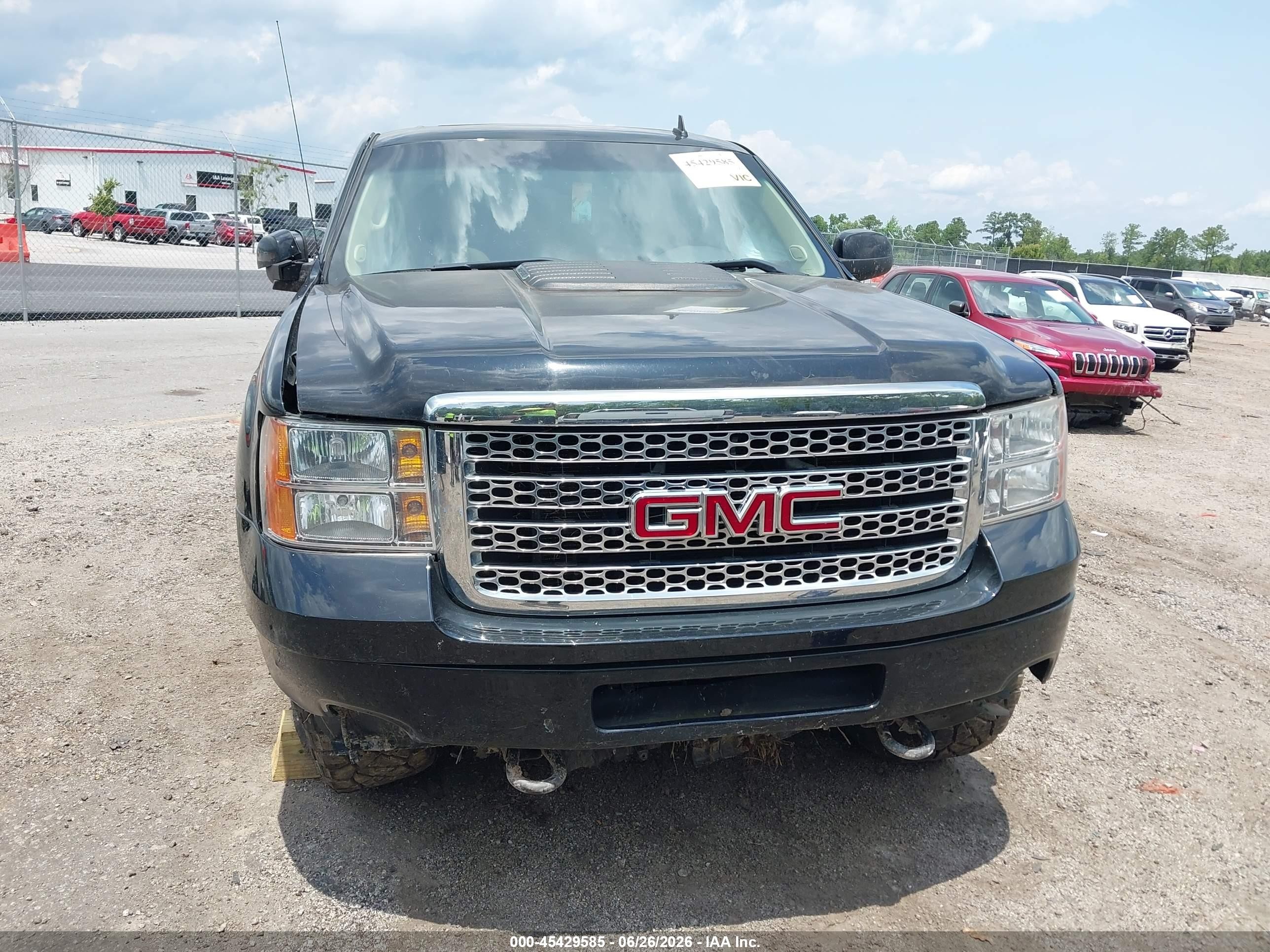 2013 Gmc Sierra 2500hd Denali Black vin: 1GT125EG7DF150787