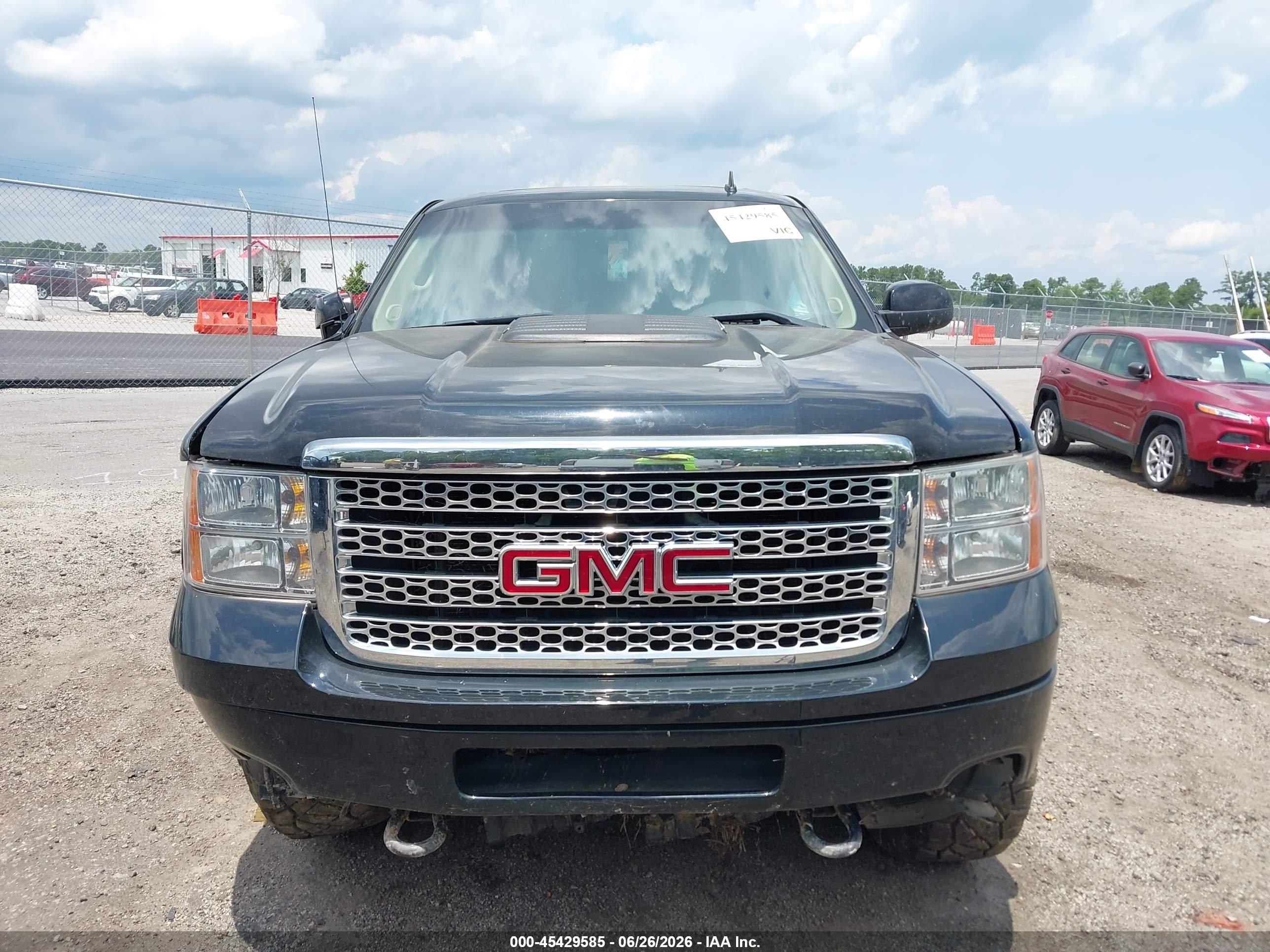 2013 Gmc Sierra 2500hd Denali Black vin: 1GT125EG7DF150787