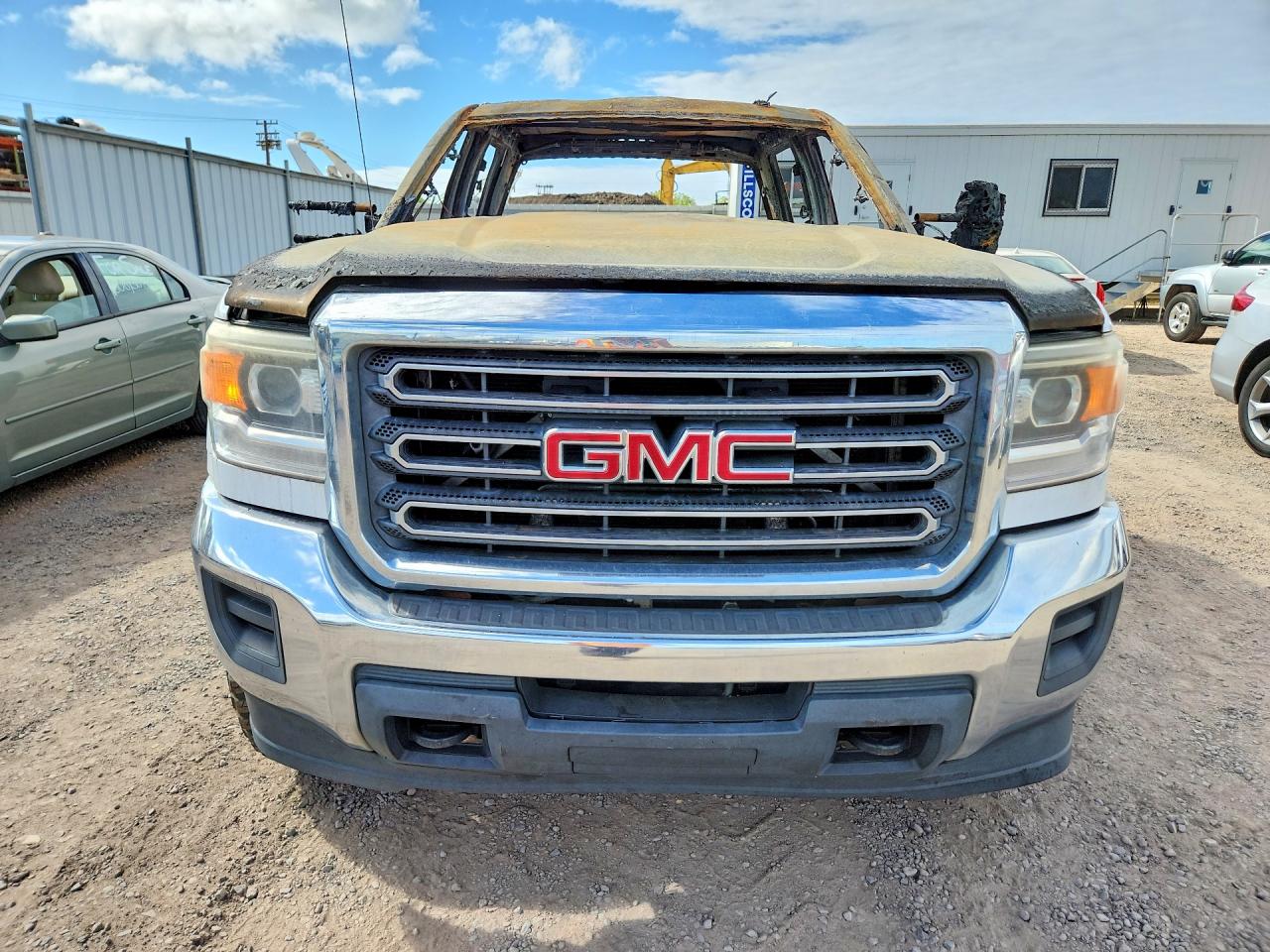 2016 Gmc Sierra K2500 Heavy Duty White vin: 1GT12RE89GF212873