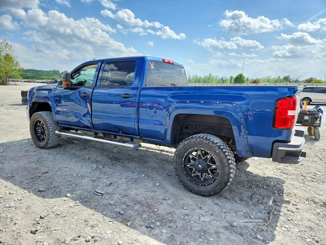 2017 Gmc Sierra K2500 Heavy Duty Blue vin: 1GT12REG0HF171347
