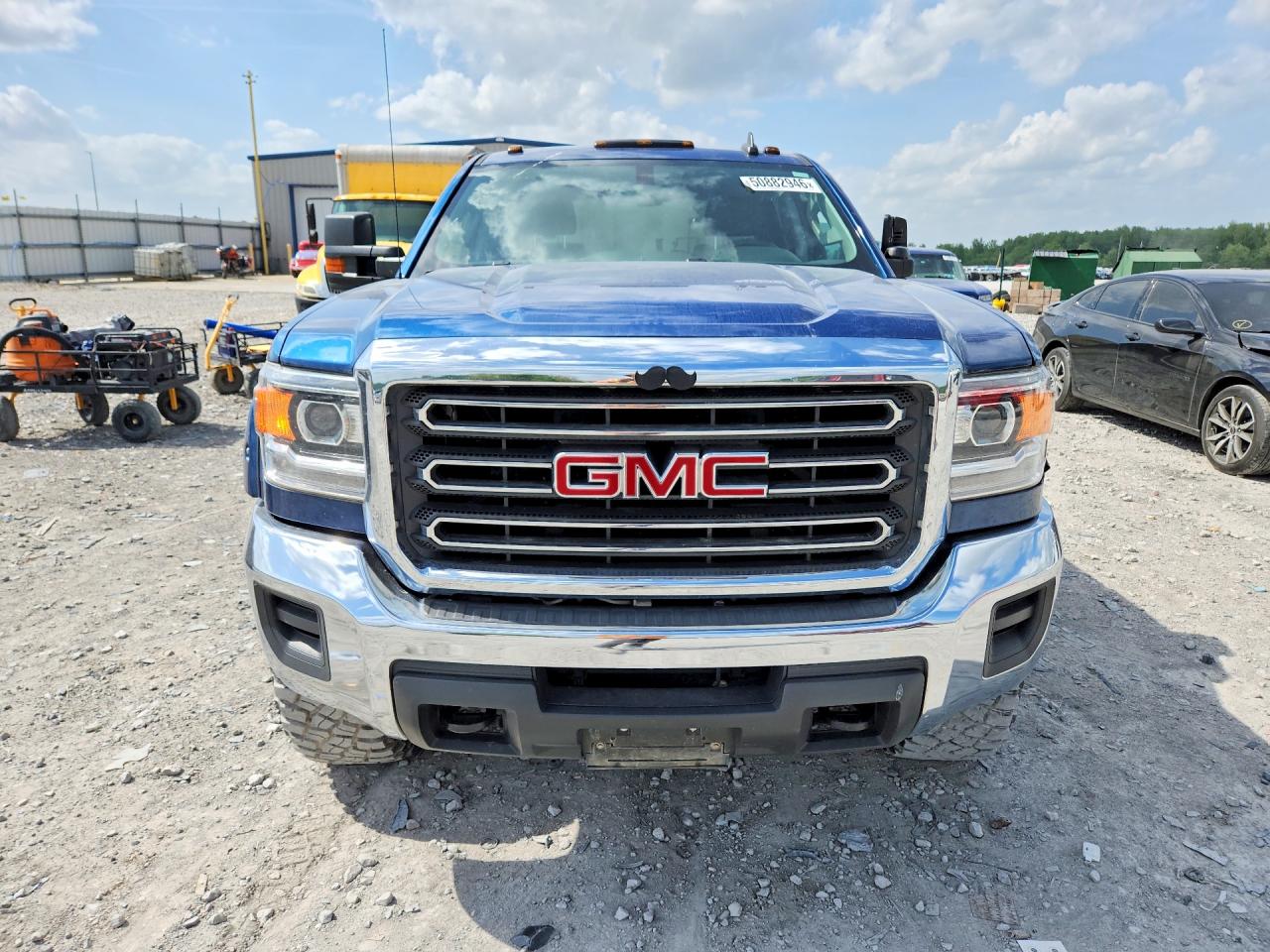 2017 Gmc Sierra K2500 Heavy Duty Blue vin: 1GT12REG0HF171347