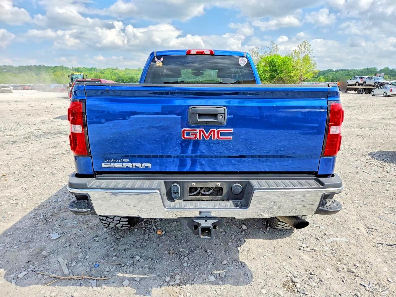 2017 Gmc Sierra K2500 Heavy Duty Blue vin: 1GT12REG0HF171347
