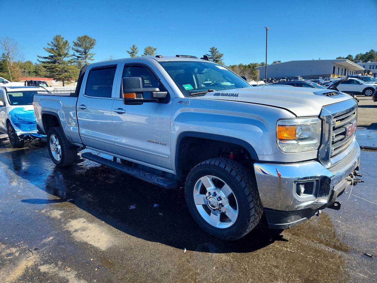 2018 Gmc Sierra K2500 Sle Silver vin: 1GT12SEY7JF265327