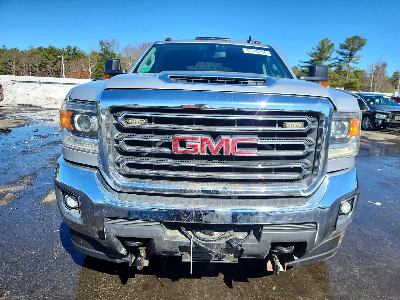 2018 Gmc Sierra K2500 Sle Silver vin: 1GT12SEY7JF265327