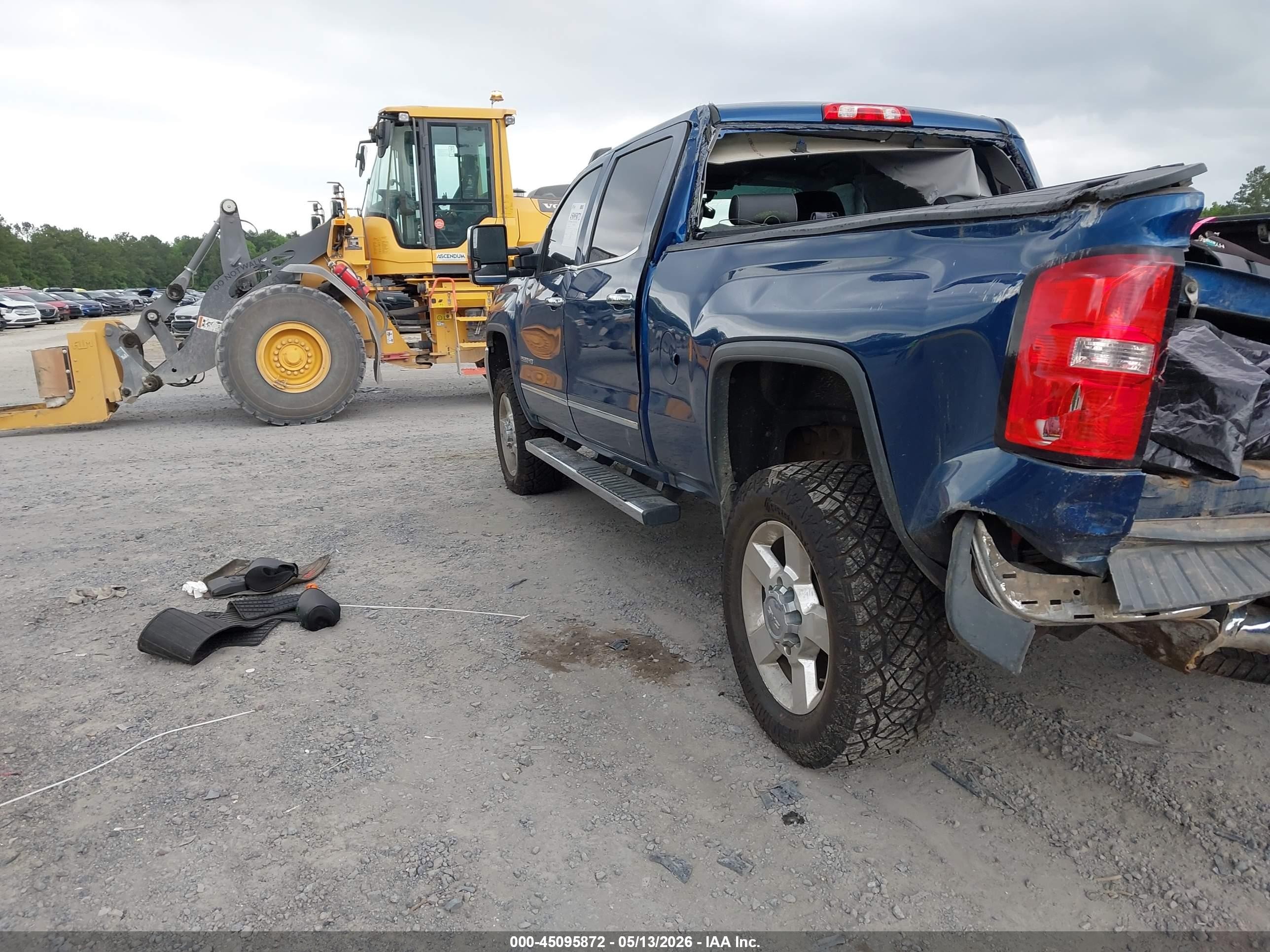 2016 Gmc Sierra 2500hd Slt Blue vin: 1GT12TE81GF298063