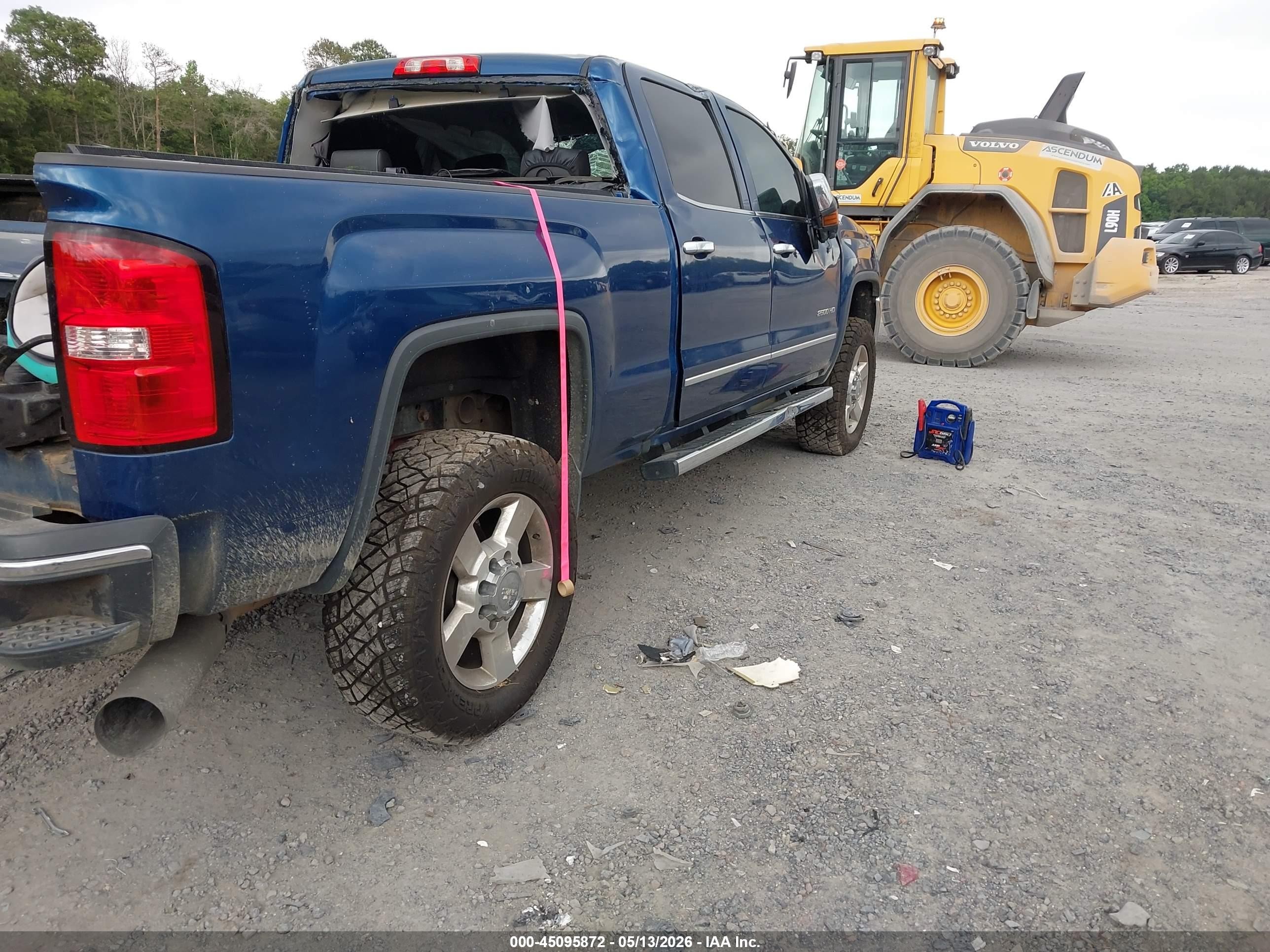 2016 Gmc Sierra 2500hd Slt Blue vin: 1GT12TE81GF298063