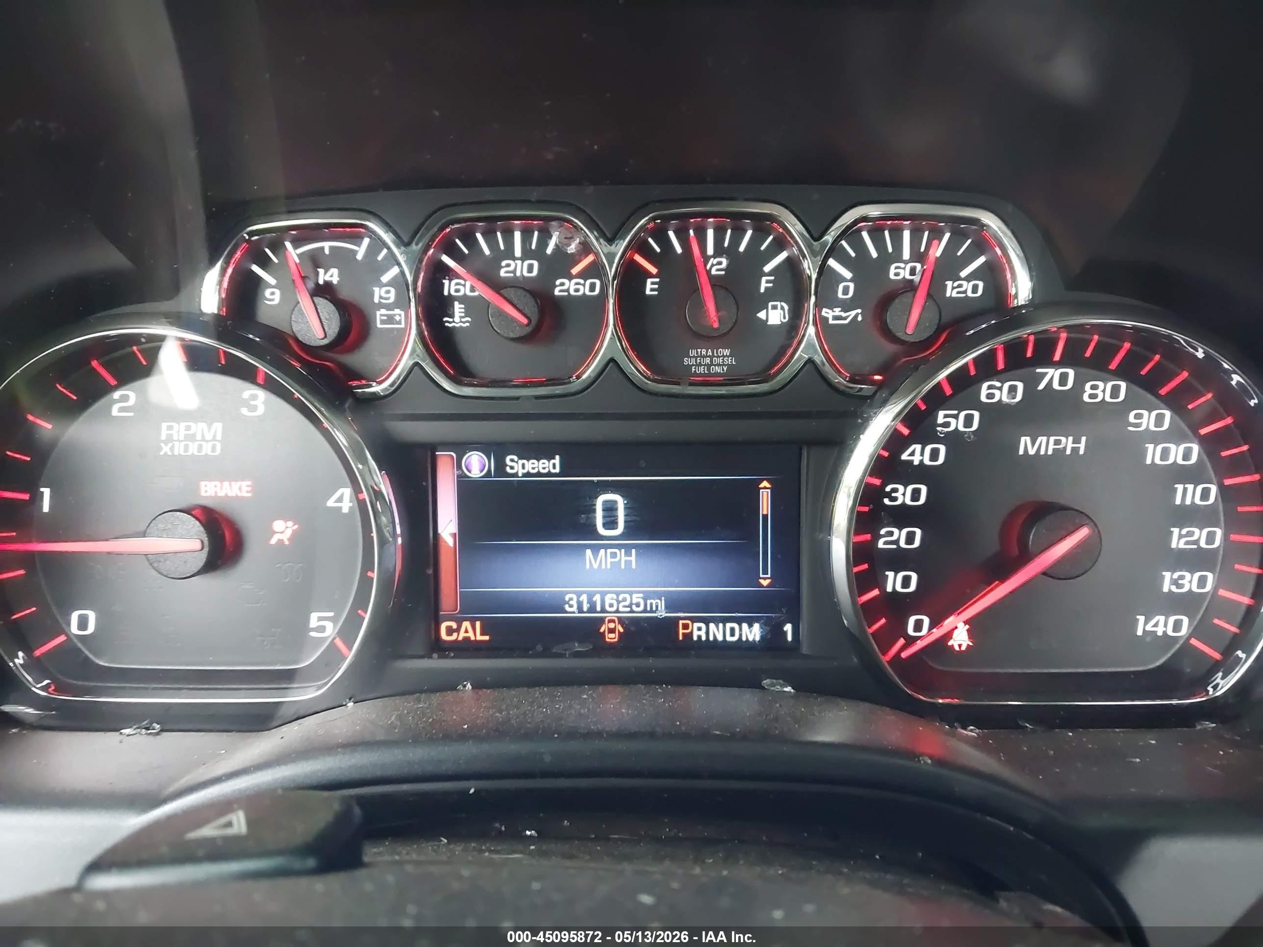 2016 Gmc Sierra 2500hd Slt Blue vin: 1GT12TE81GF298063