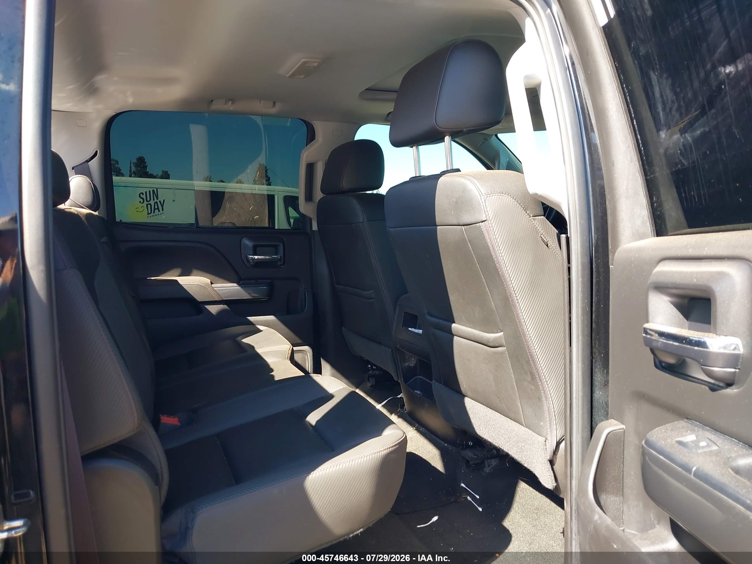2016 Gmc Sierra 2500hd Slt Черный vin: 1GT12TE88GF181001
