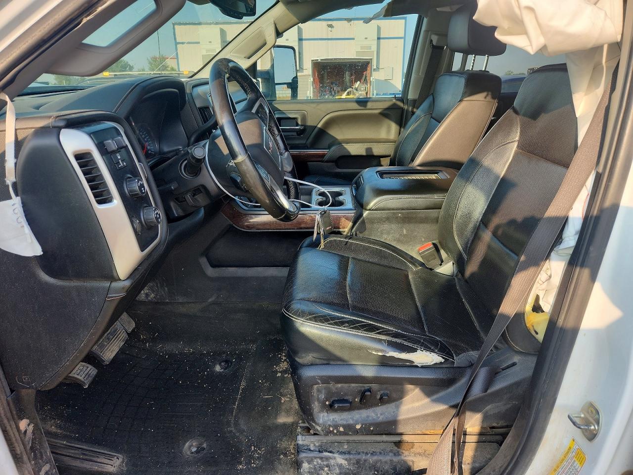 2018 Gmc Sierra K2500 Slt White vin: 1GT12TEY4JF258261