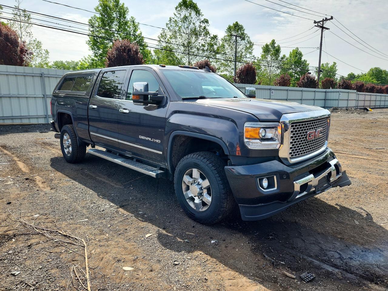 2016 Gmc Sierra K2500 Denali Gray vin: 1GT12UE82GF175944