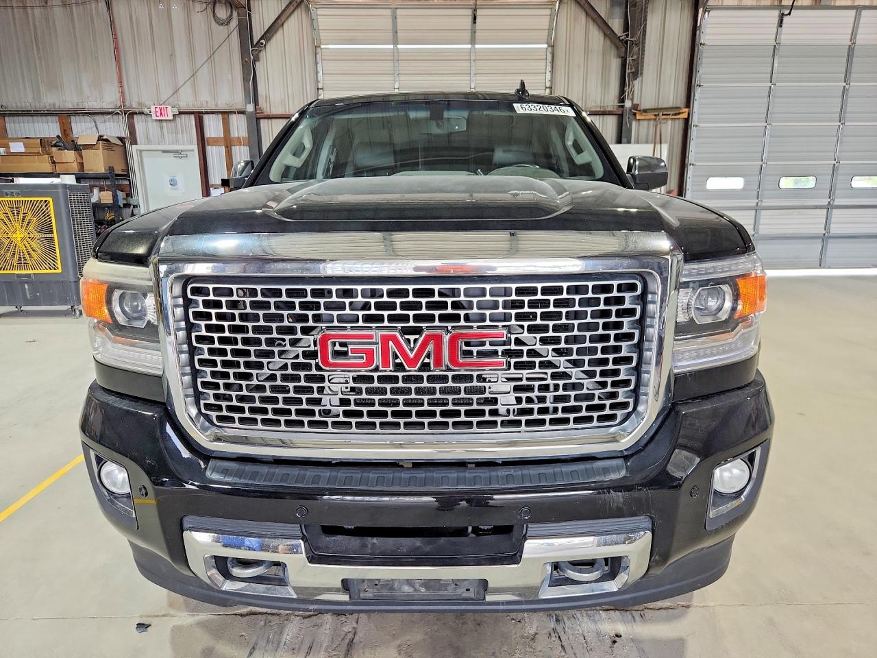 2016 Gmc Sierra K2500 Denali Black vin: 1GT12UEG9GF100004
