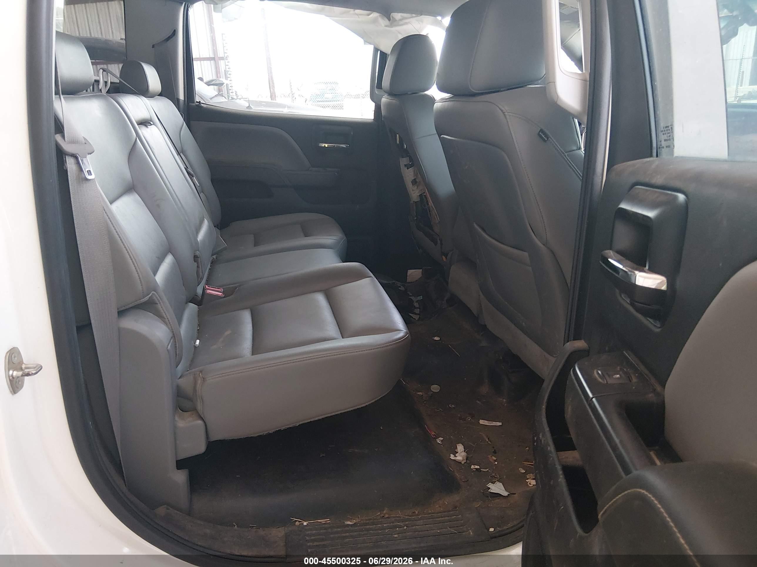2015 Gmc Sierra 2500hd White vin: 1GT12XE82FF104579