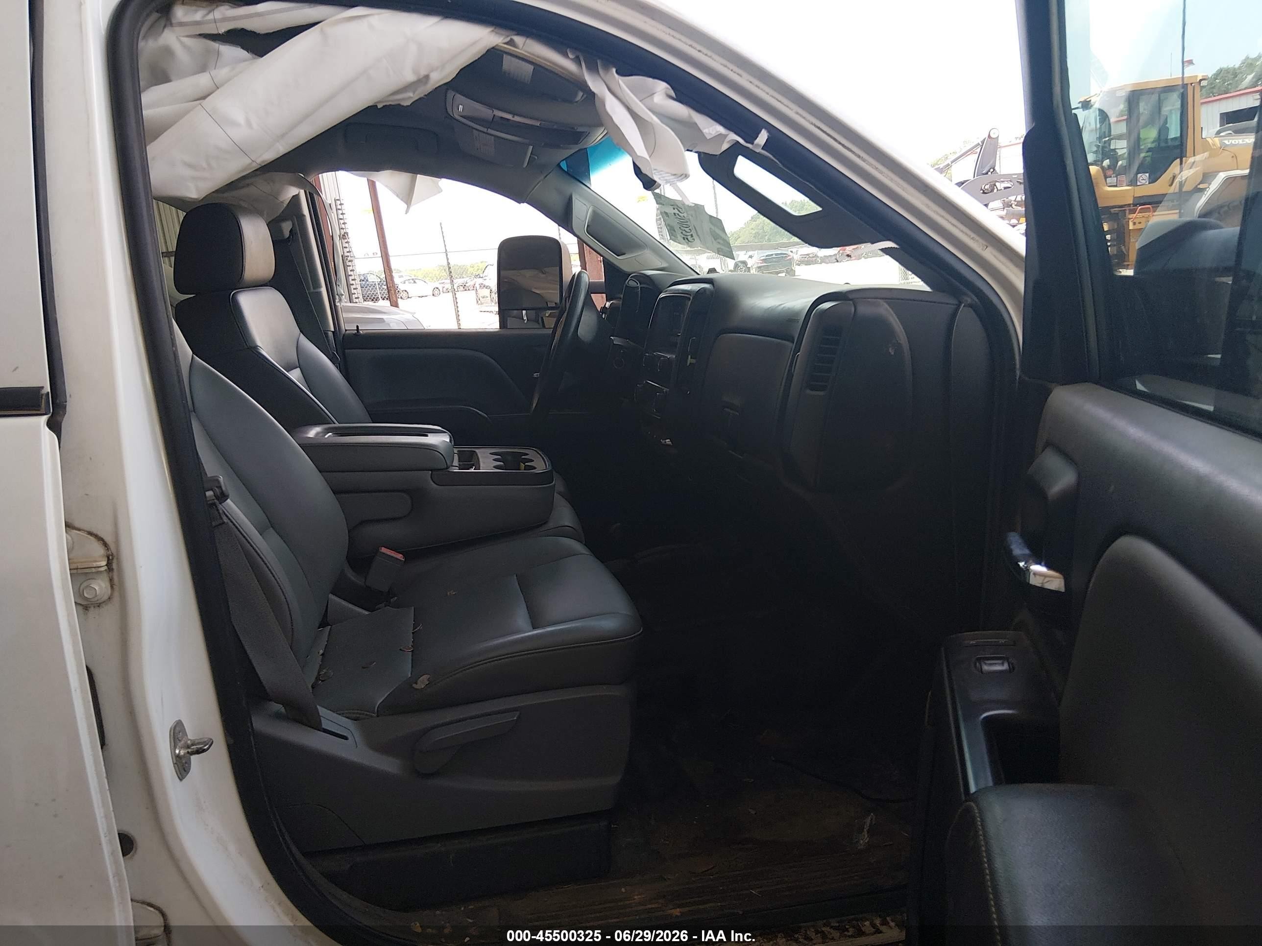 2015 Gmc Sierra 2500hd White vin: 1GT12XE82FF104579