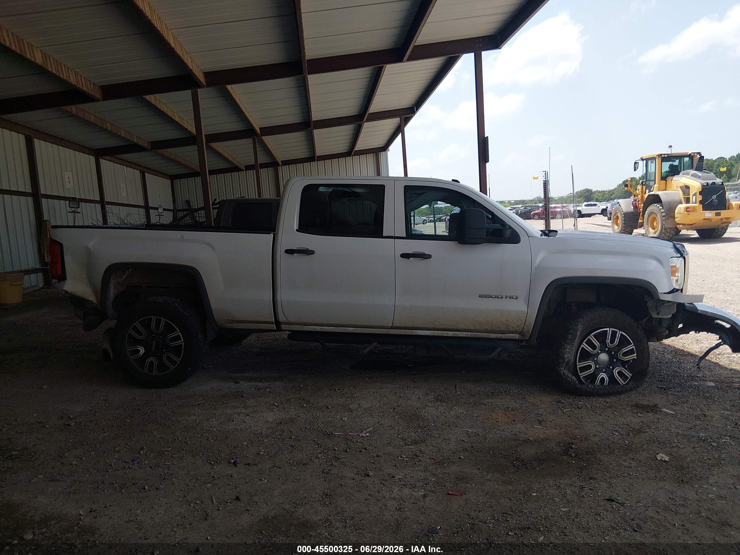 2015 Gmc Sierra 2500hd White vin: 1GT12XE82FF104579