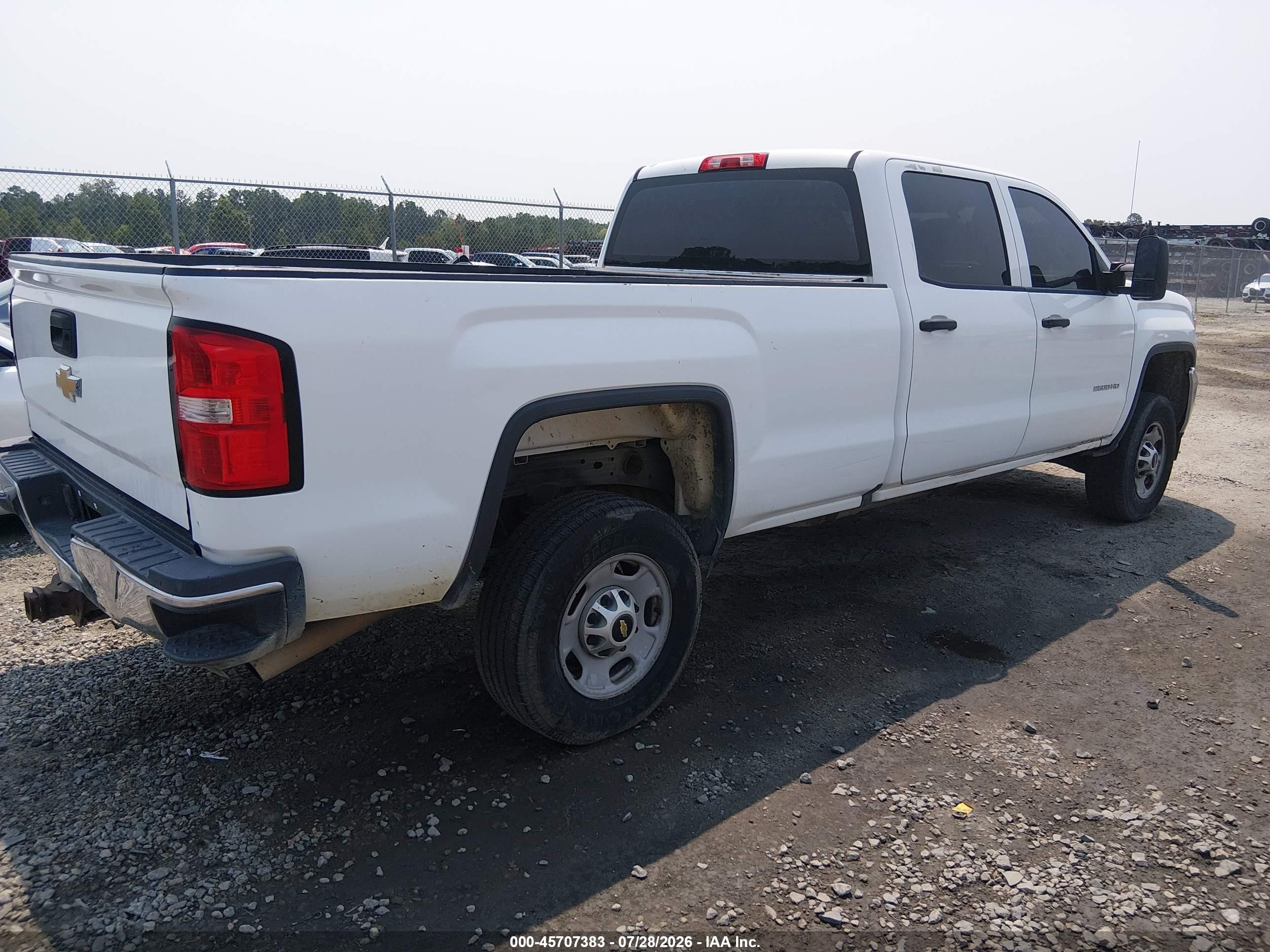 2015 Gmc Sierra 2500hd   Белый vin: 1GT12XEG6FF156174