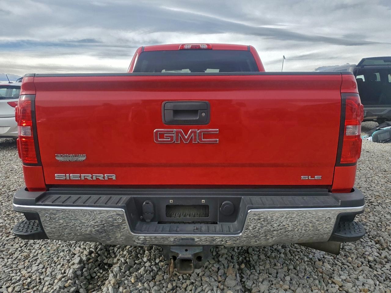 2015 Gmc Sierra K2500 Sle Red vin: 1GT12YE85FF181582